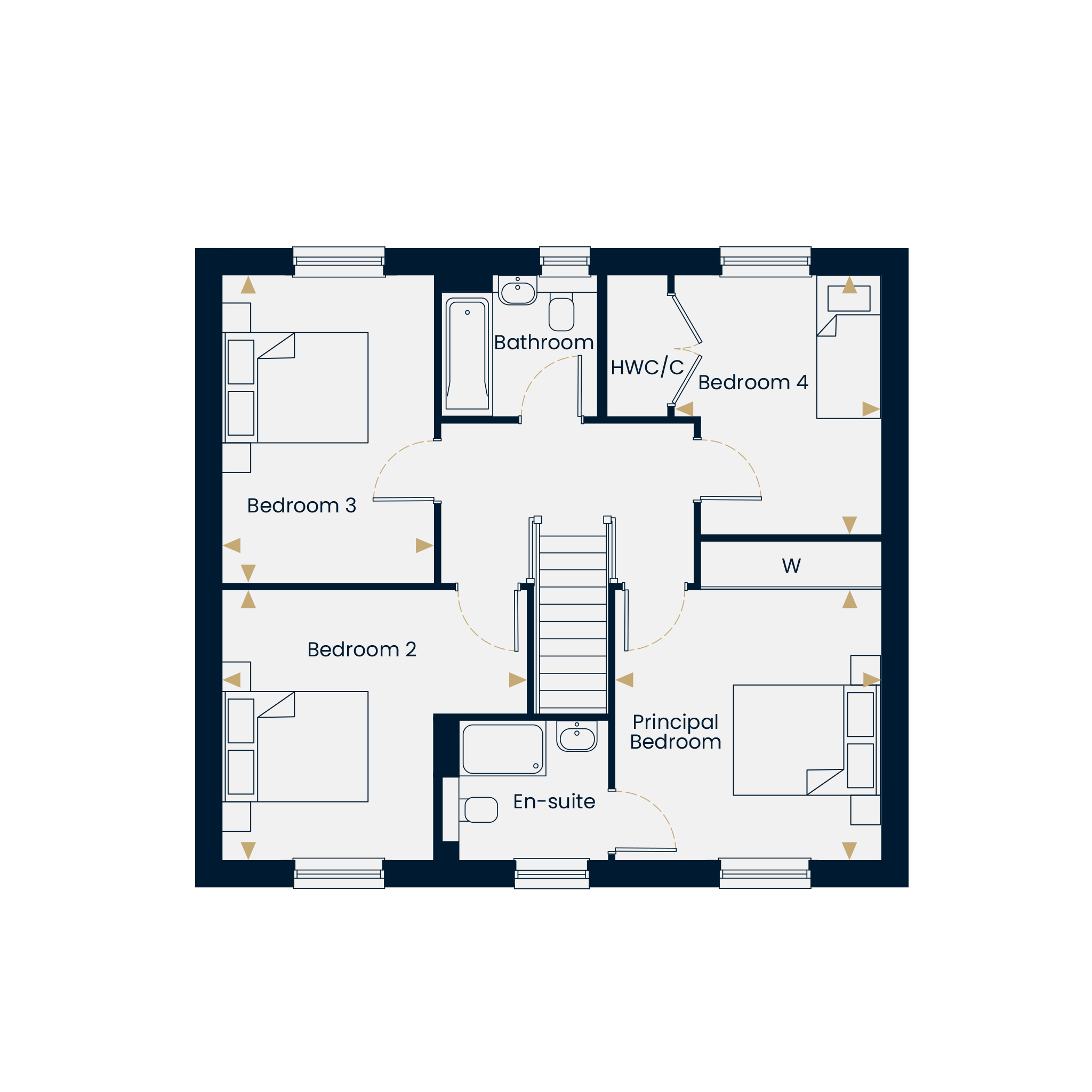 Plot 122 The Heacham, Loddon Rise,, Beccles Road, Norfolk floorplan