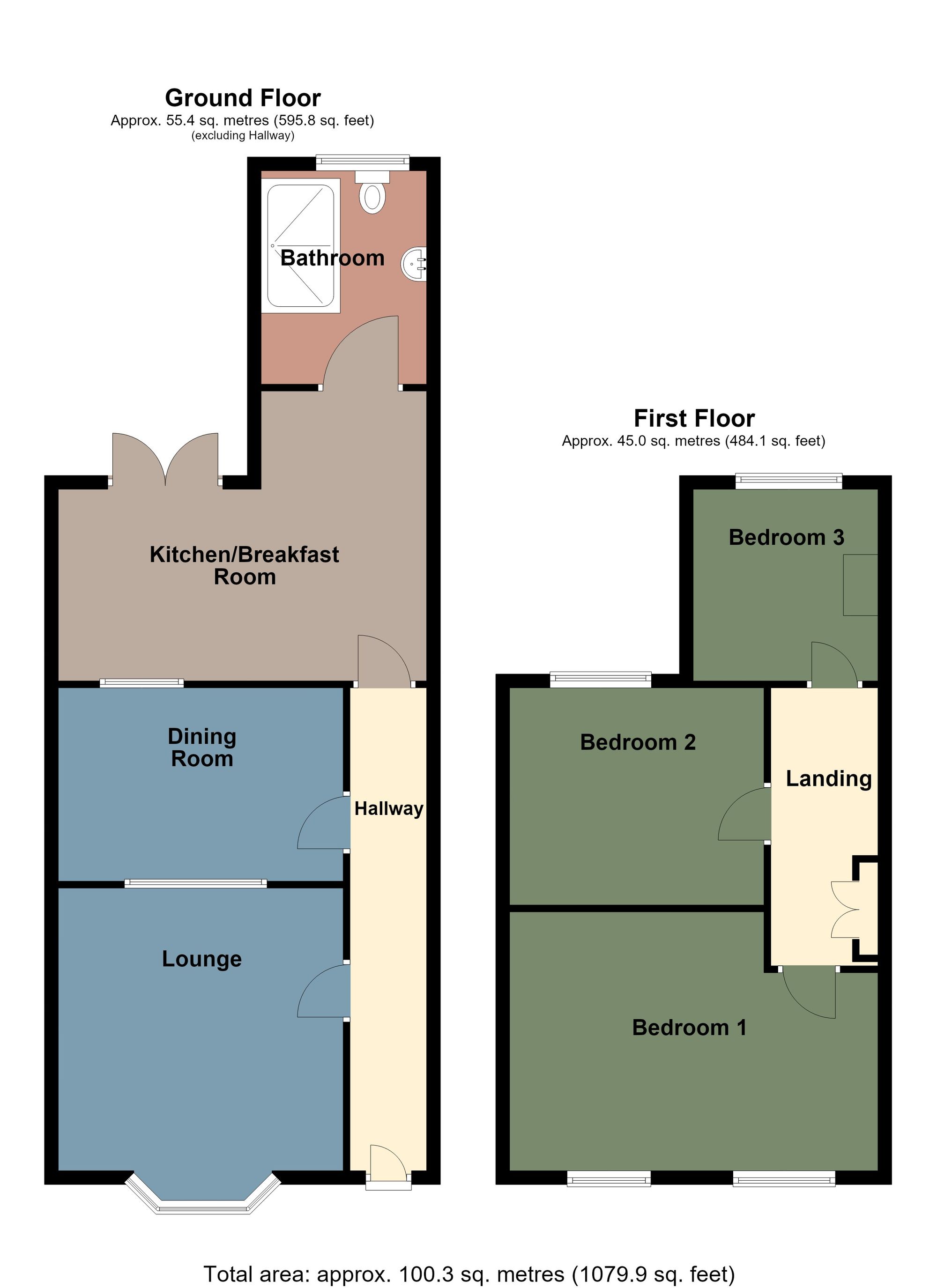 35 Cwrt Sart, Neath floorplan