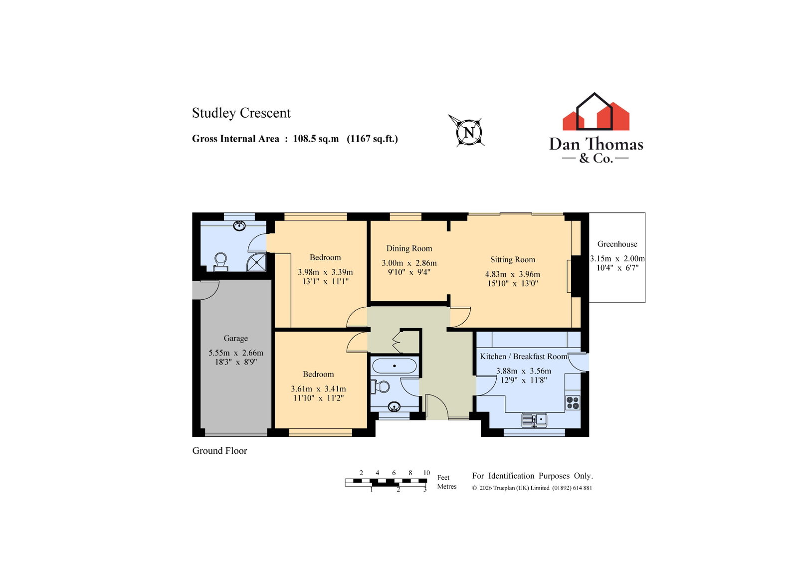 20, Studley Crescent, Longfield floorplan