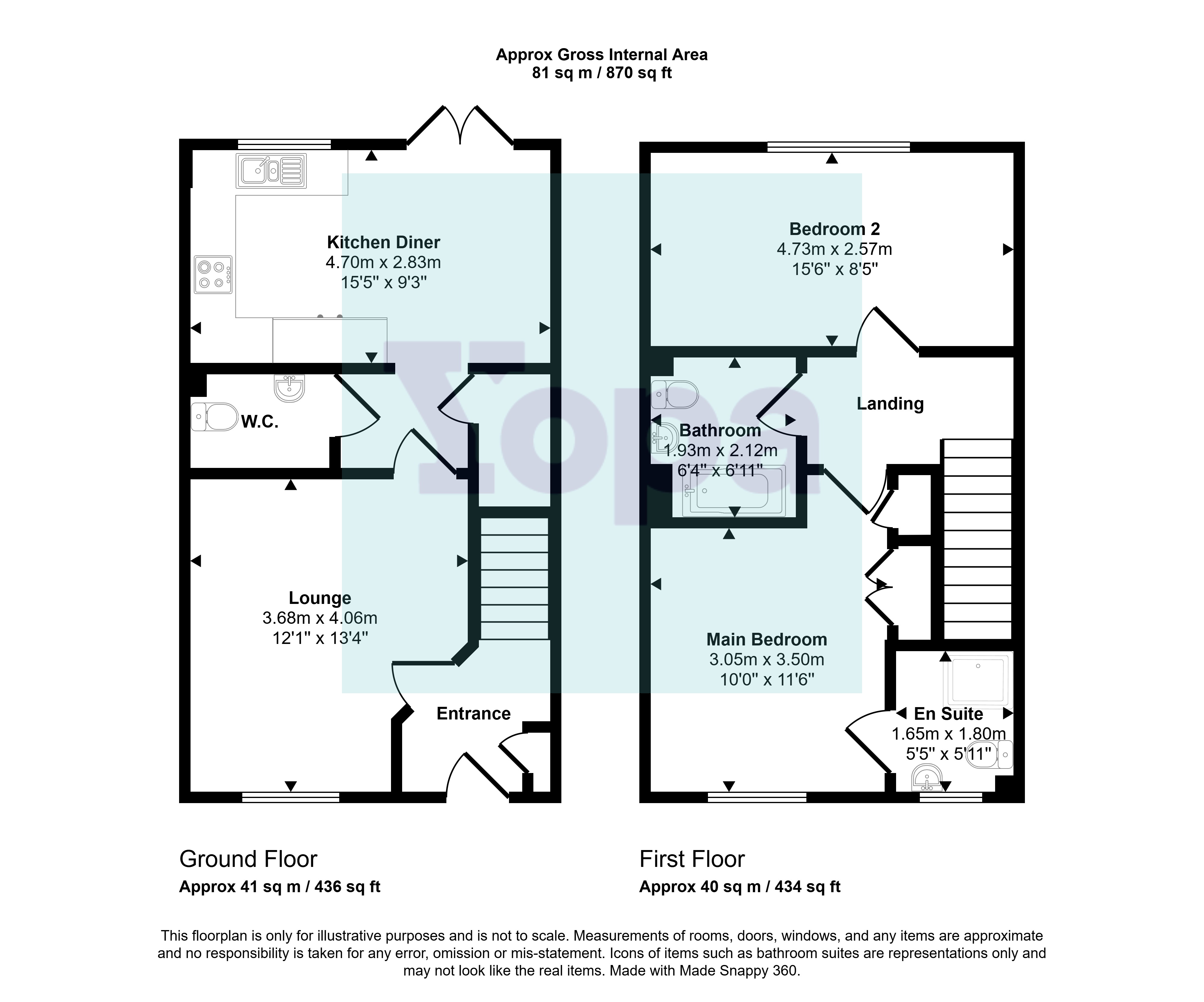 15, Kingfisher Street, Southend-on-sea floorplan