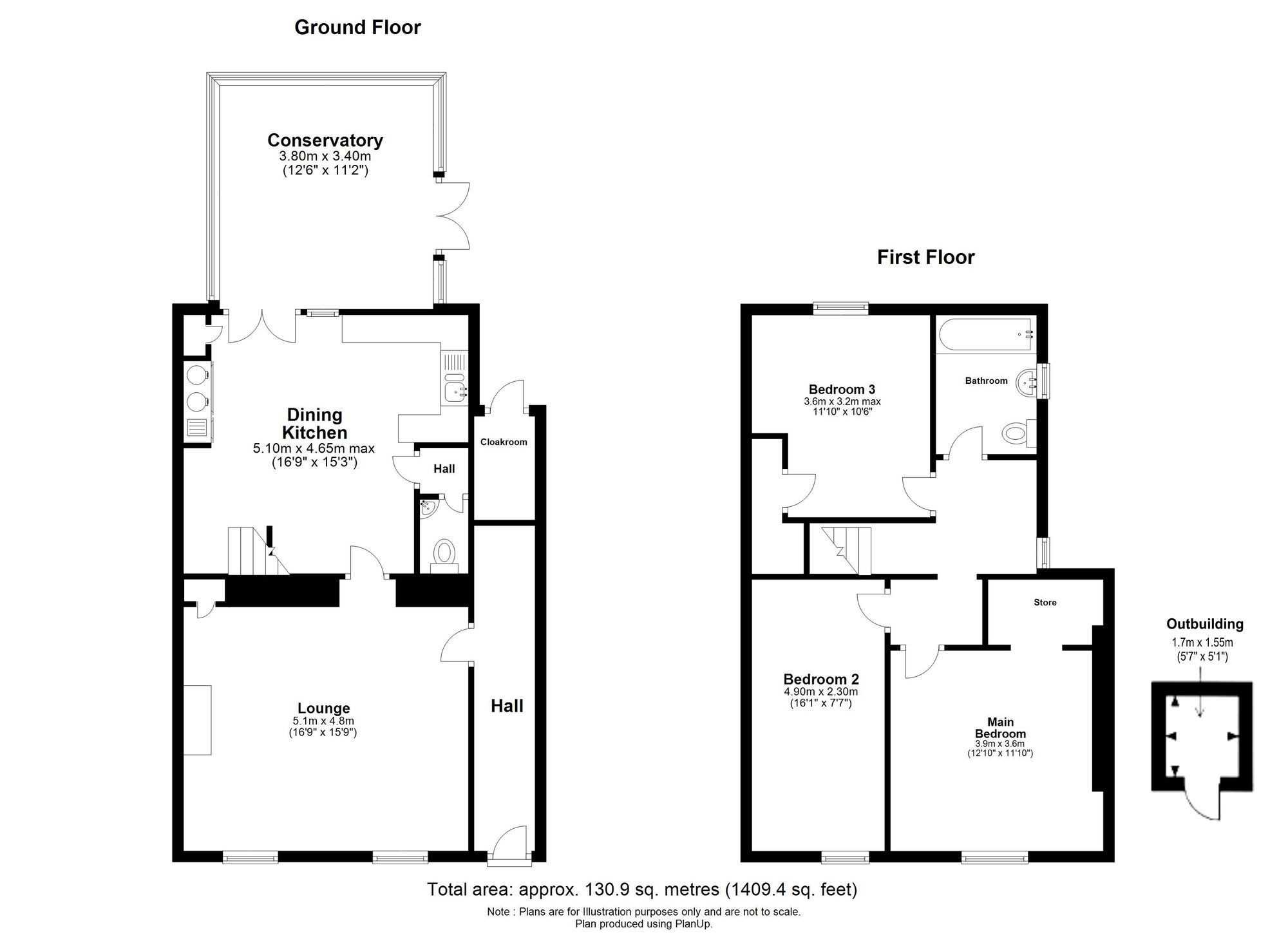 13 Longhirst Village, Morpeth floorplan