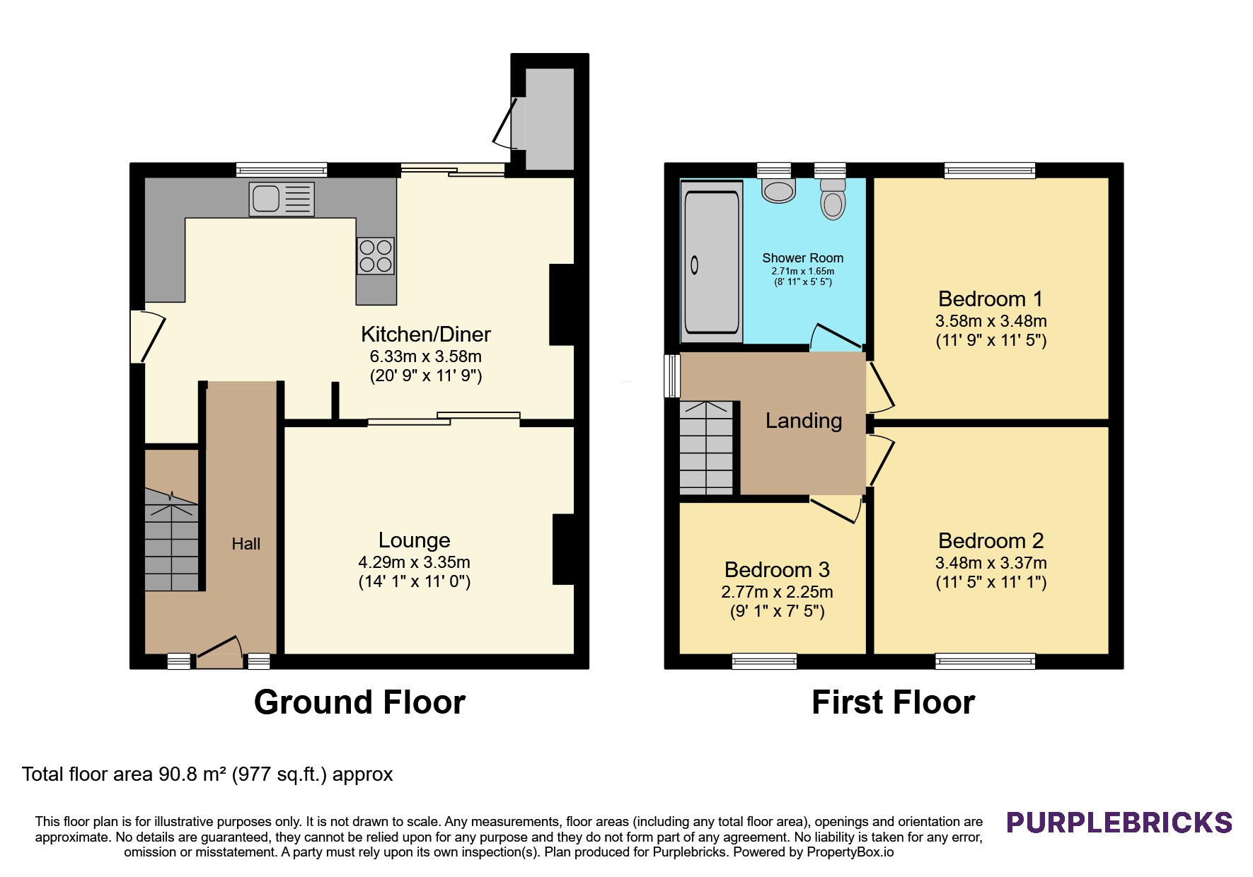 22, Parkhouse Road, Chesterfield floorplan