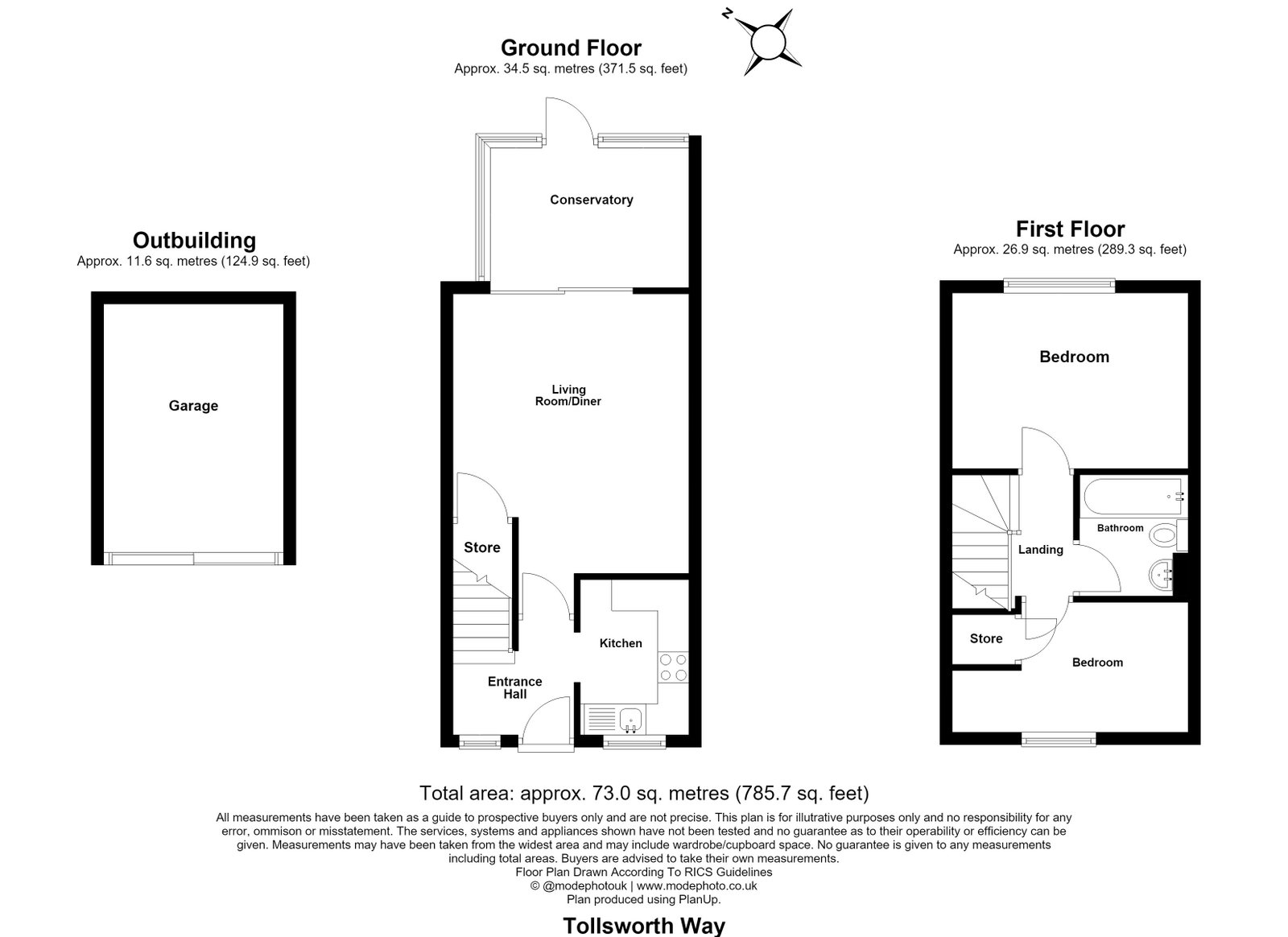 28, Tollsworth Way, Puckeridge floorplan