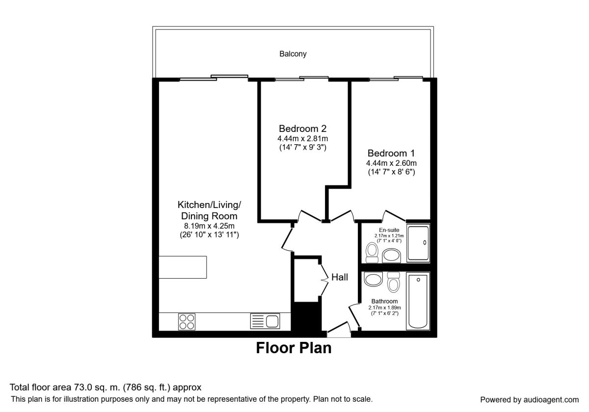 2 Bedrooms Flat to rent in Hilton Street, Manchester M1