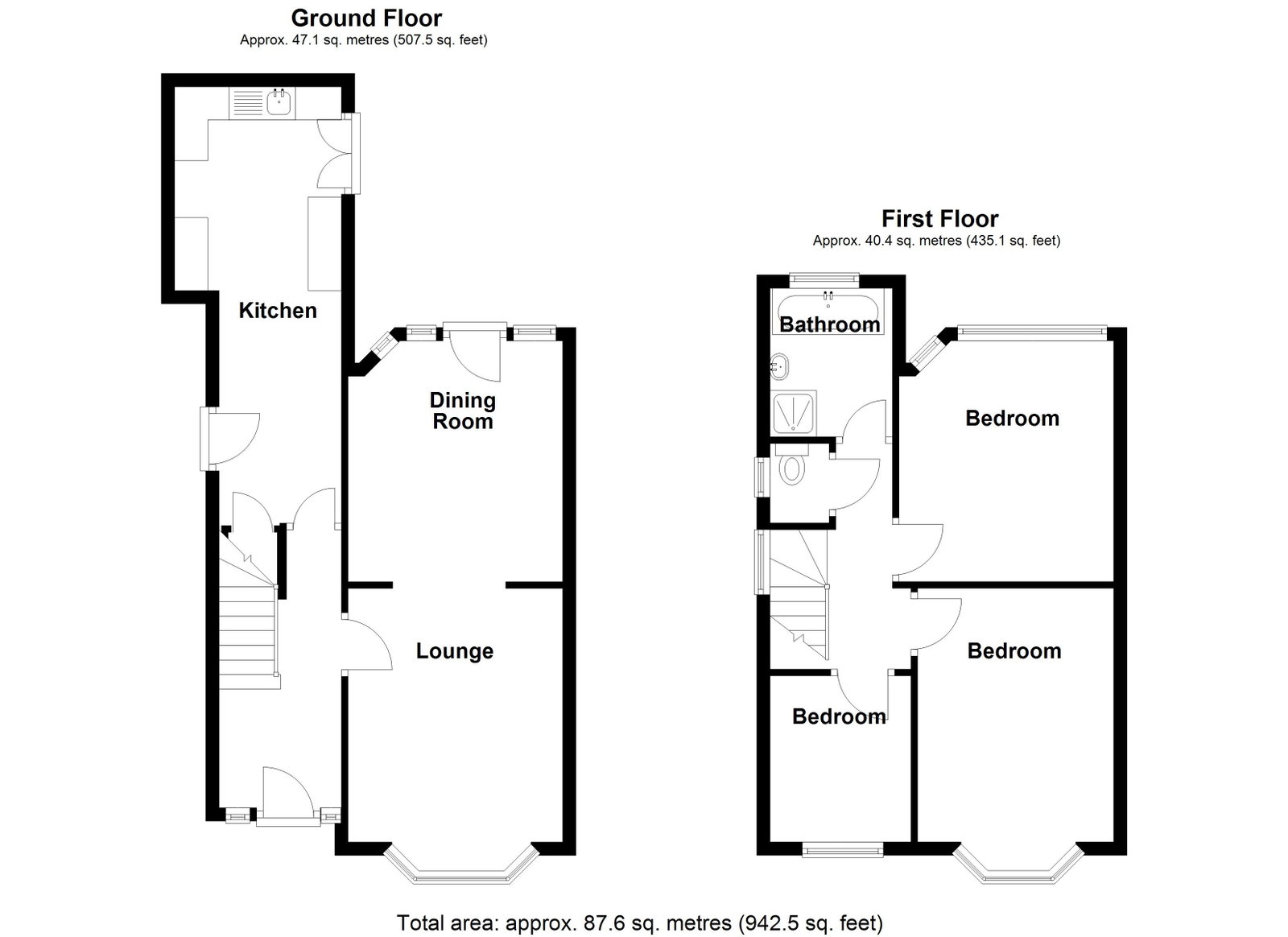58, Elmdon Road, Birmingham floorplan