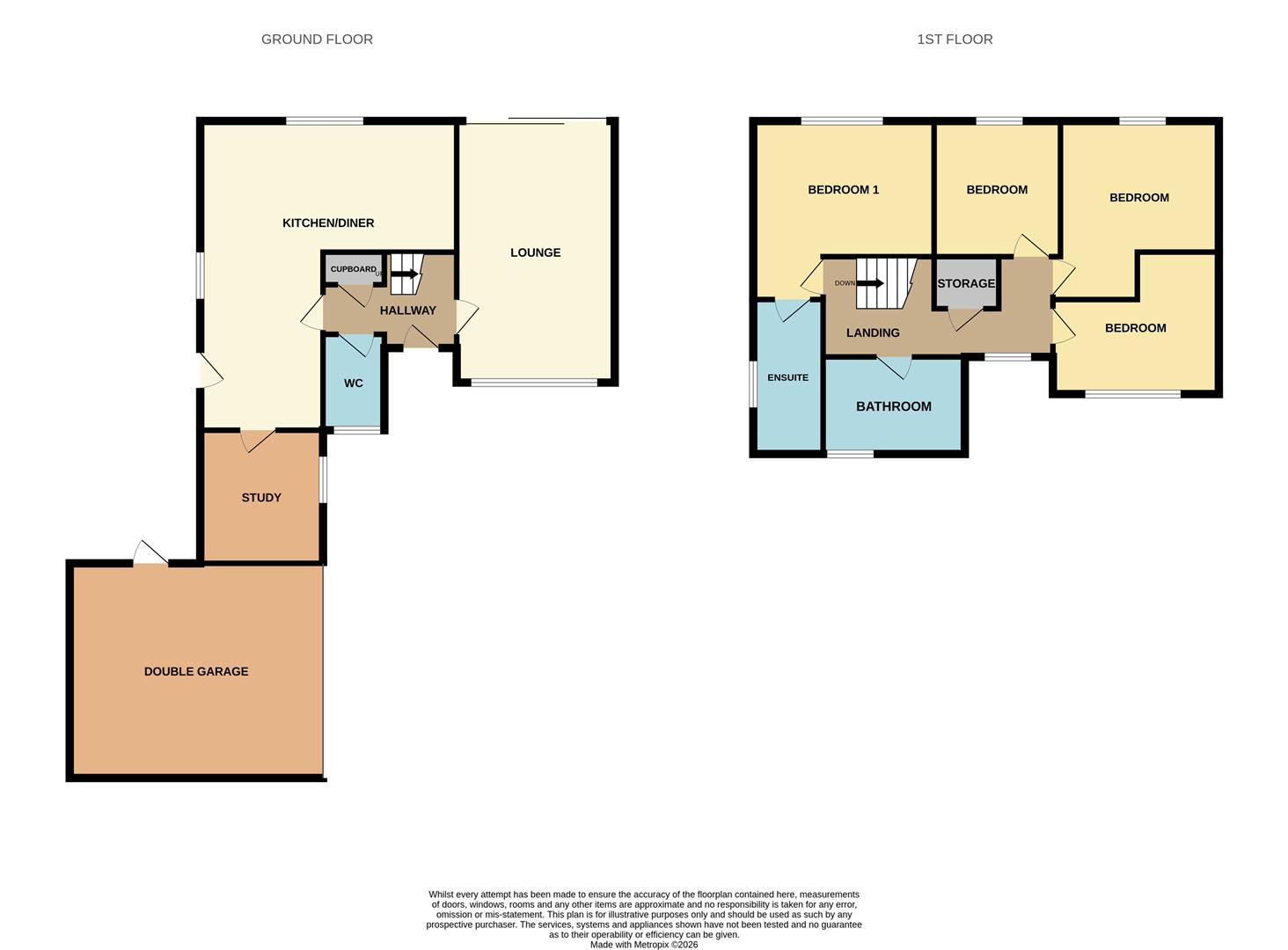 46, Gladden Fields, Chelmsford floorplan