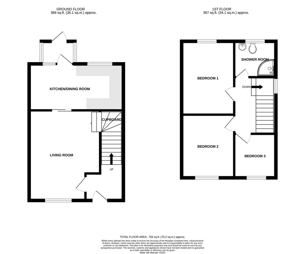 Mallory Close, Taunton TA2, 3 bedroom semidetached house for sale