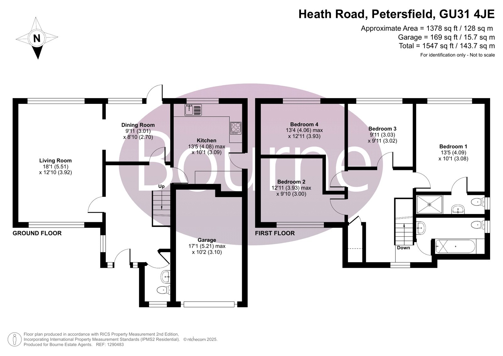 19A,, Heath Road, Petersfield floorplan