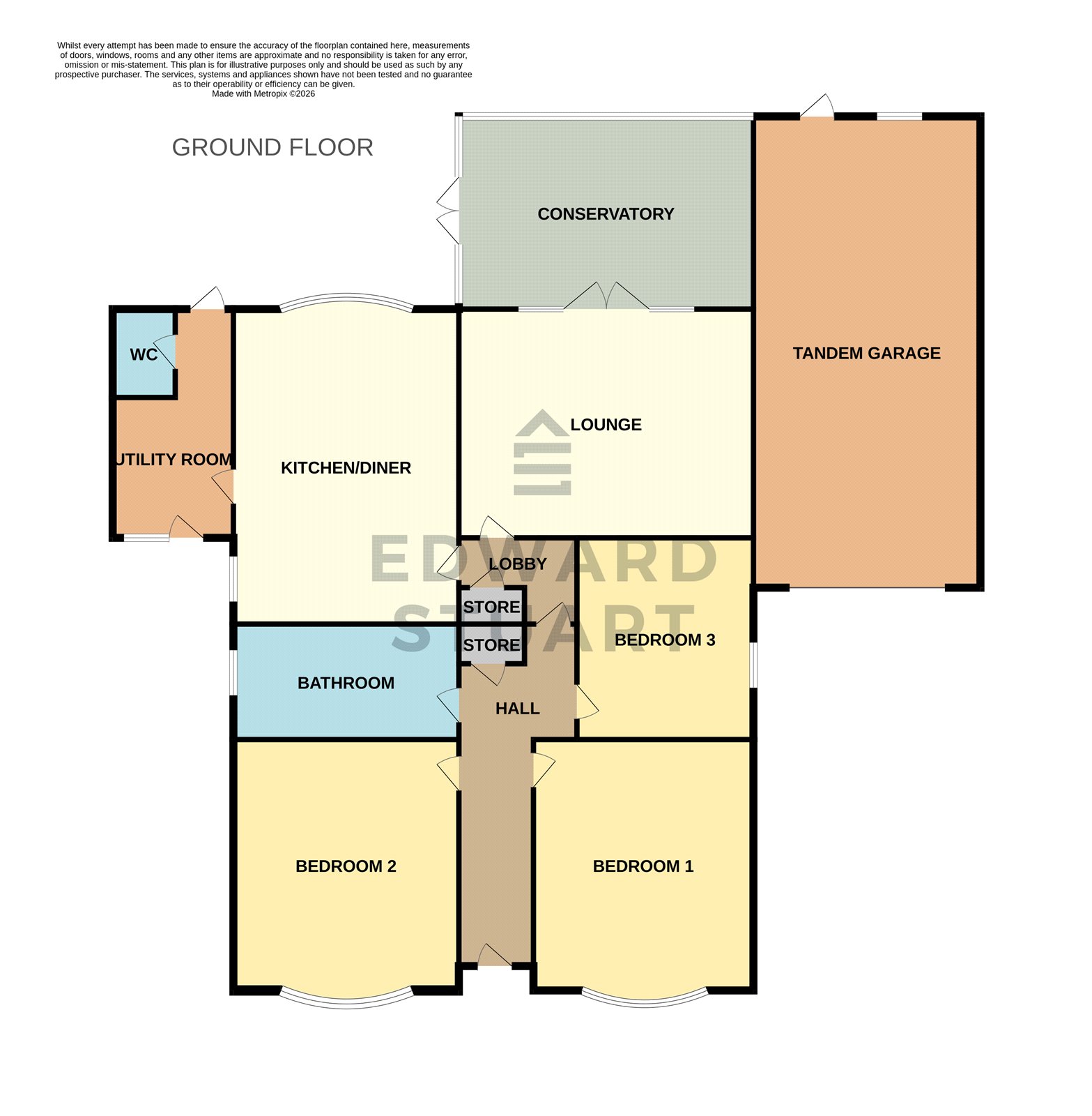 111, Eye Road, Cambridgeshire floorplan