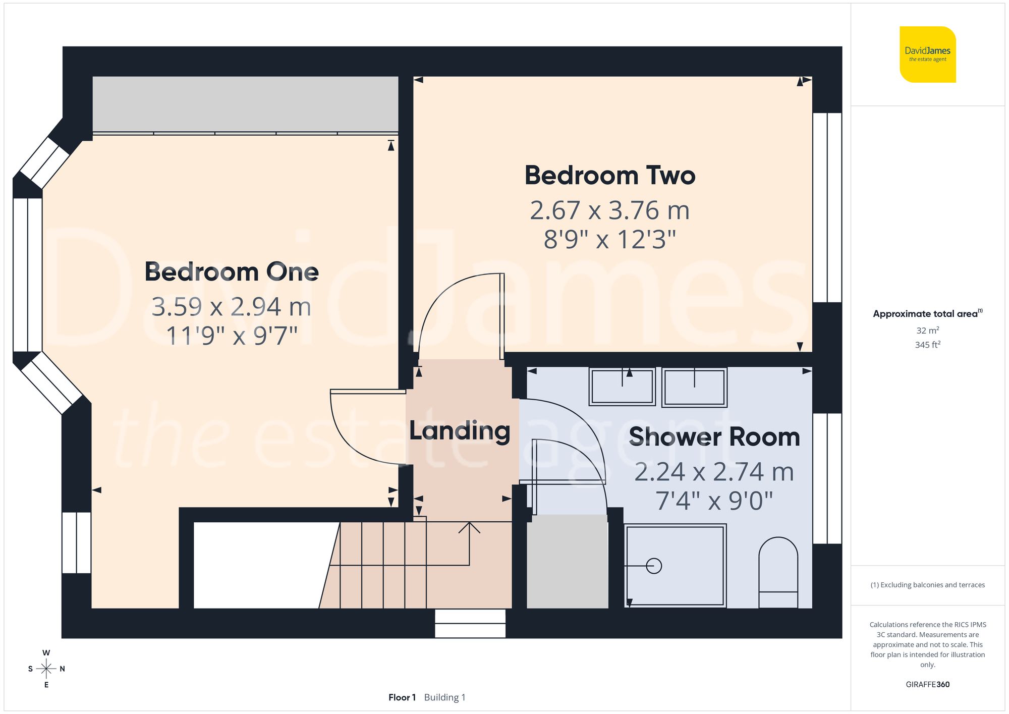 8 Redland Grove, Nottingham floorplan