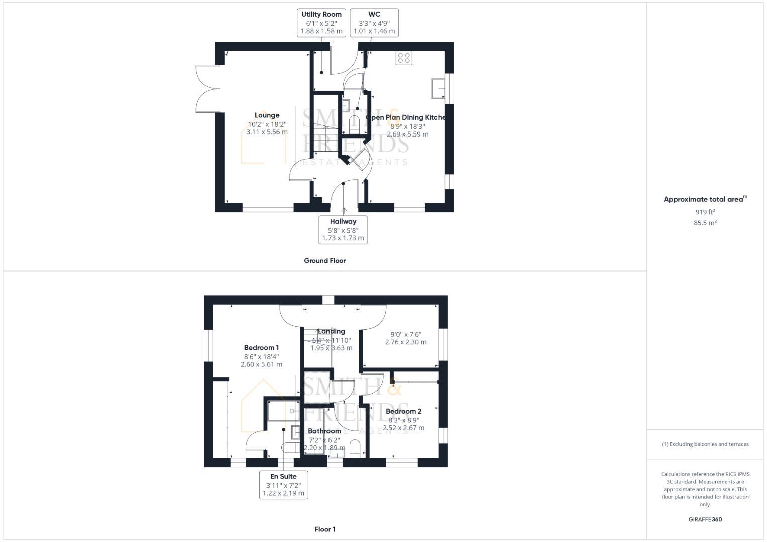21, Carson Place, Middlesbrough floorplan