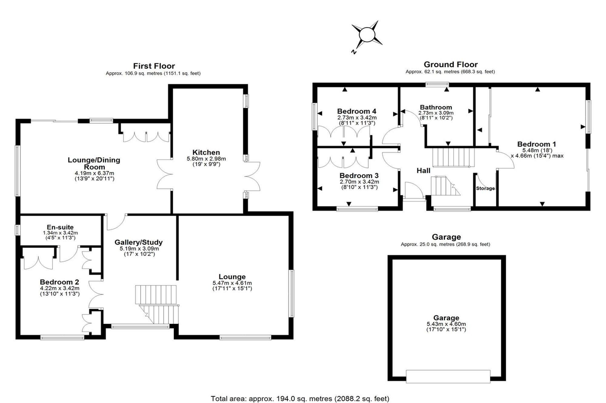 63 Old Chester Road, Frodsham floorplan