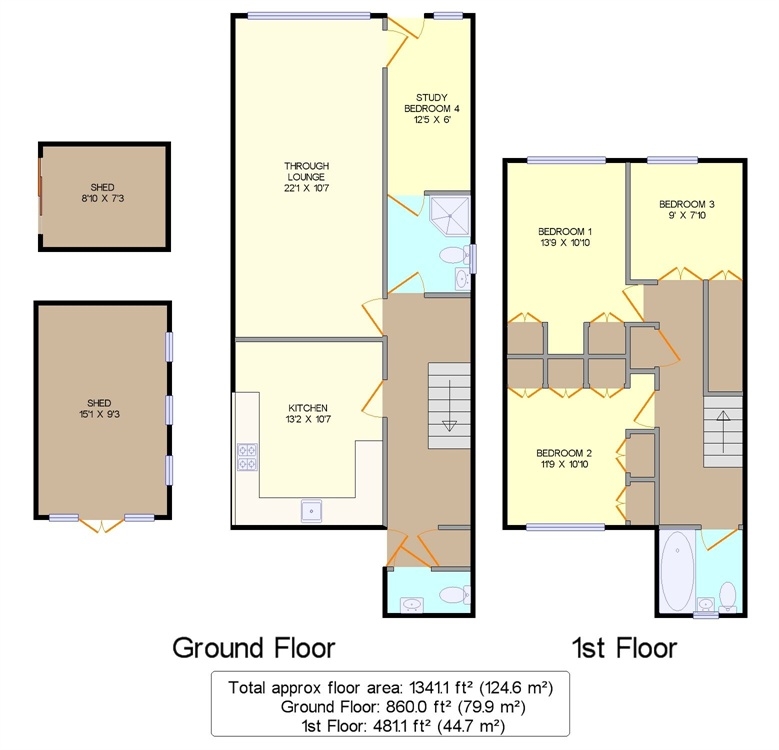 4 Bedrooms End terrace house for sale in Tibbs Hill Road, Abbots Langley, Hertfordshire WD5