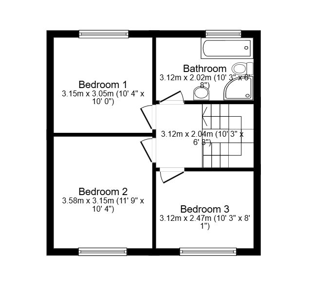 5, Simmerson Drive, Carlisle floorplan