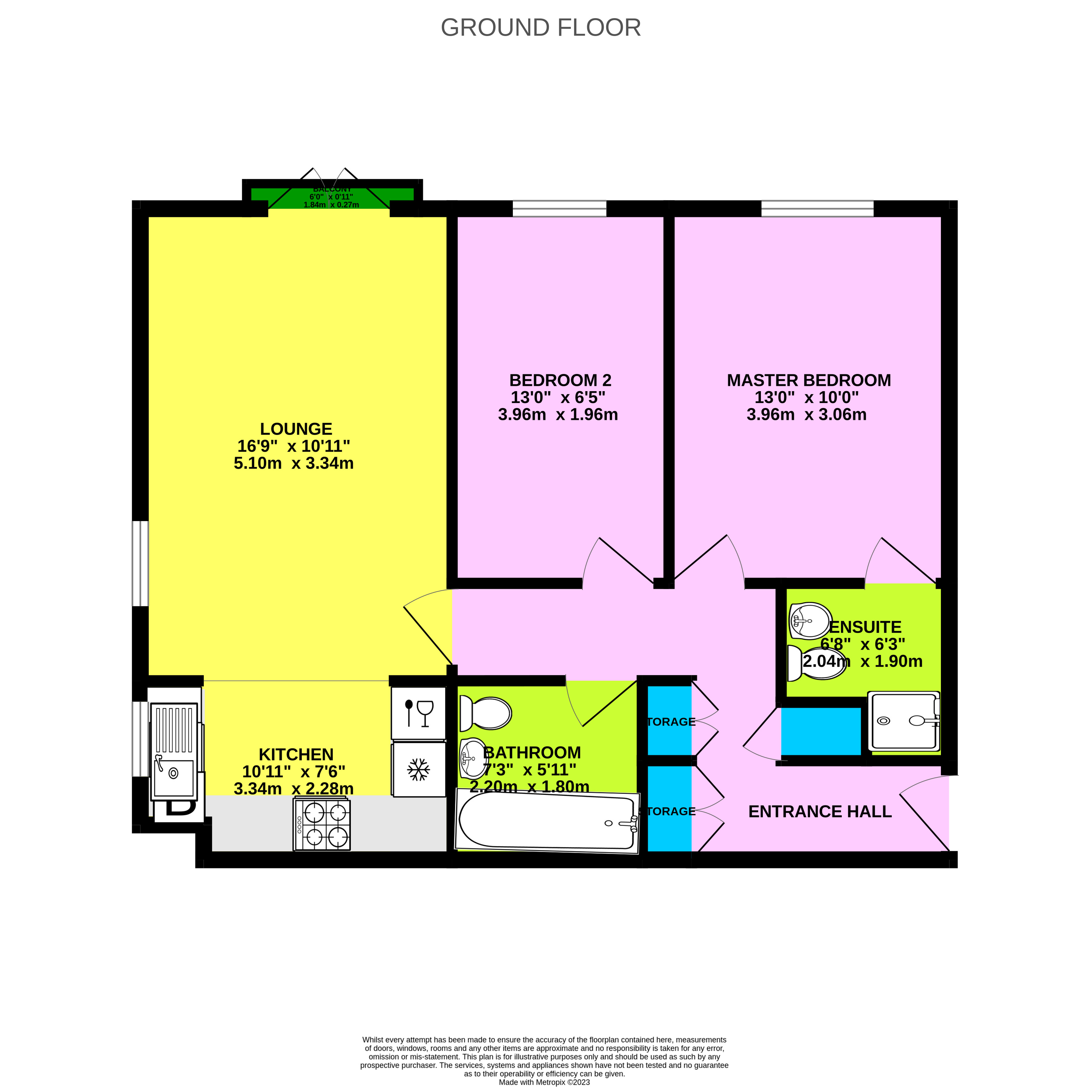 20, Wisteria Court, Thundersley floorplan