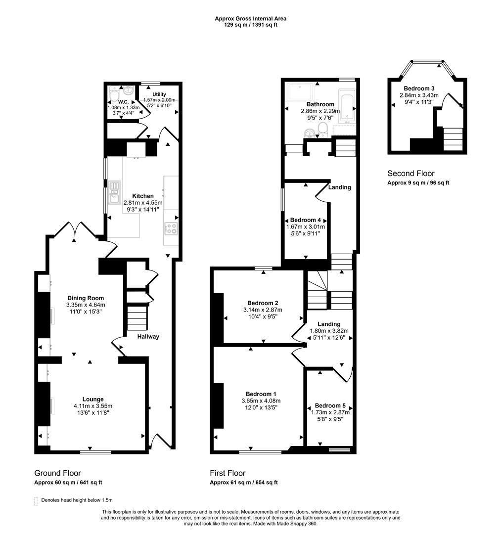 23, Blewitt Street, Newport floorplan