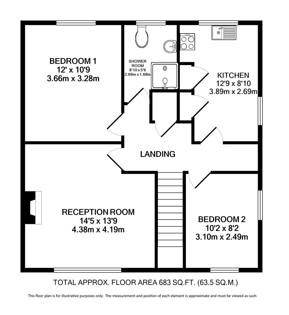 9, Digswell Rise, Hertfordshire floorplan