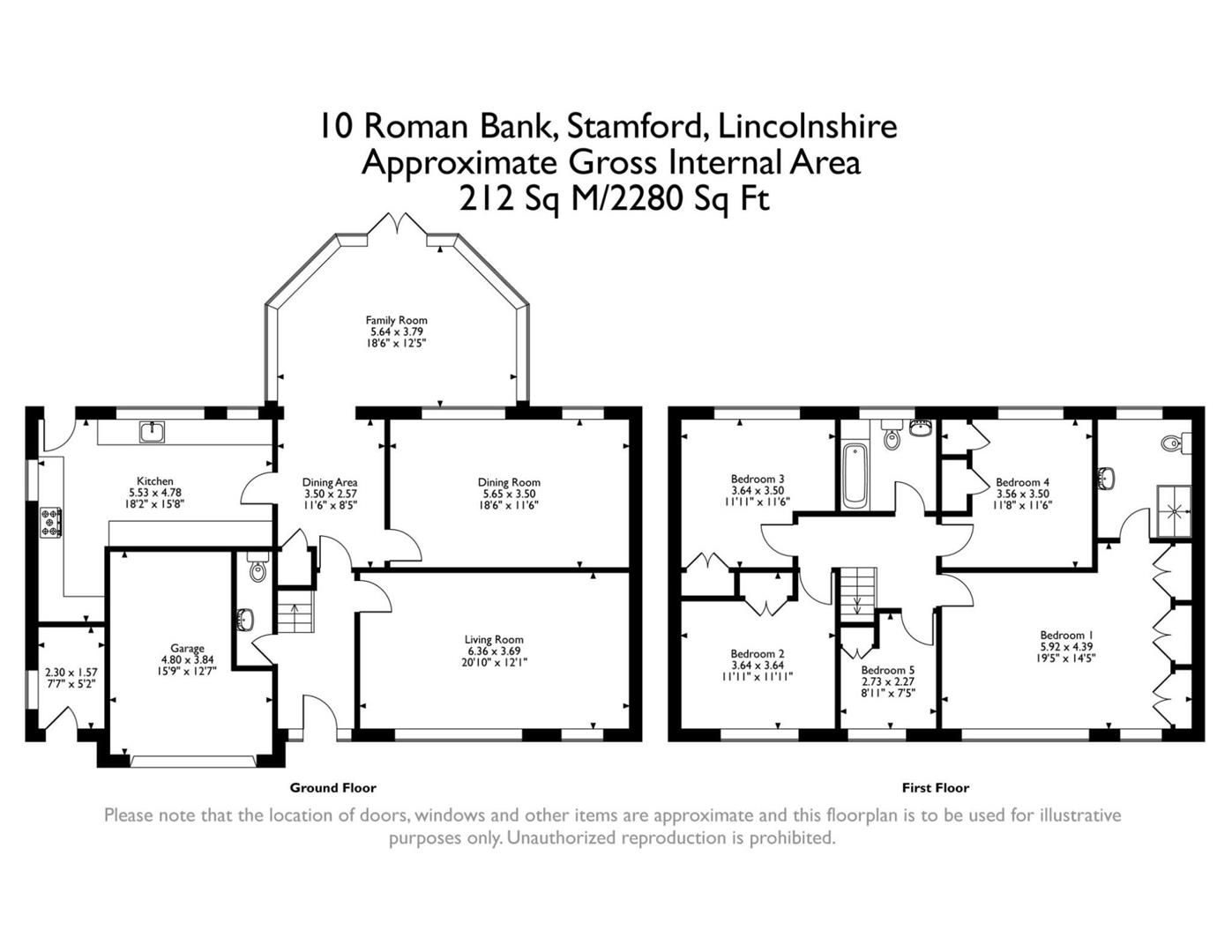 10, Roman Bank, Stamford floorplan