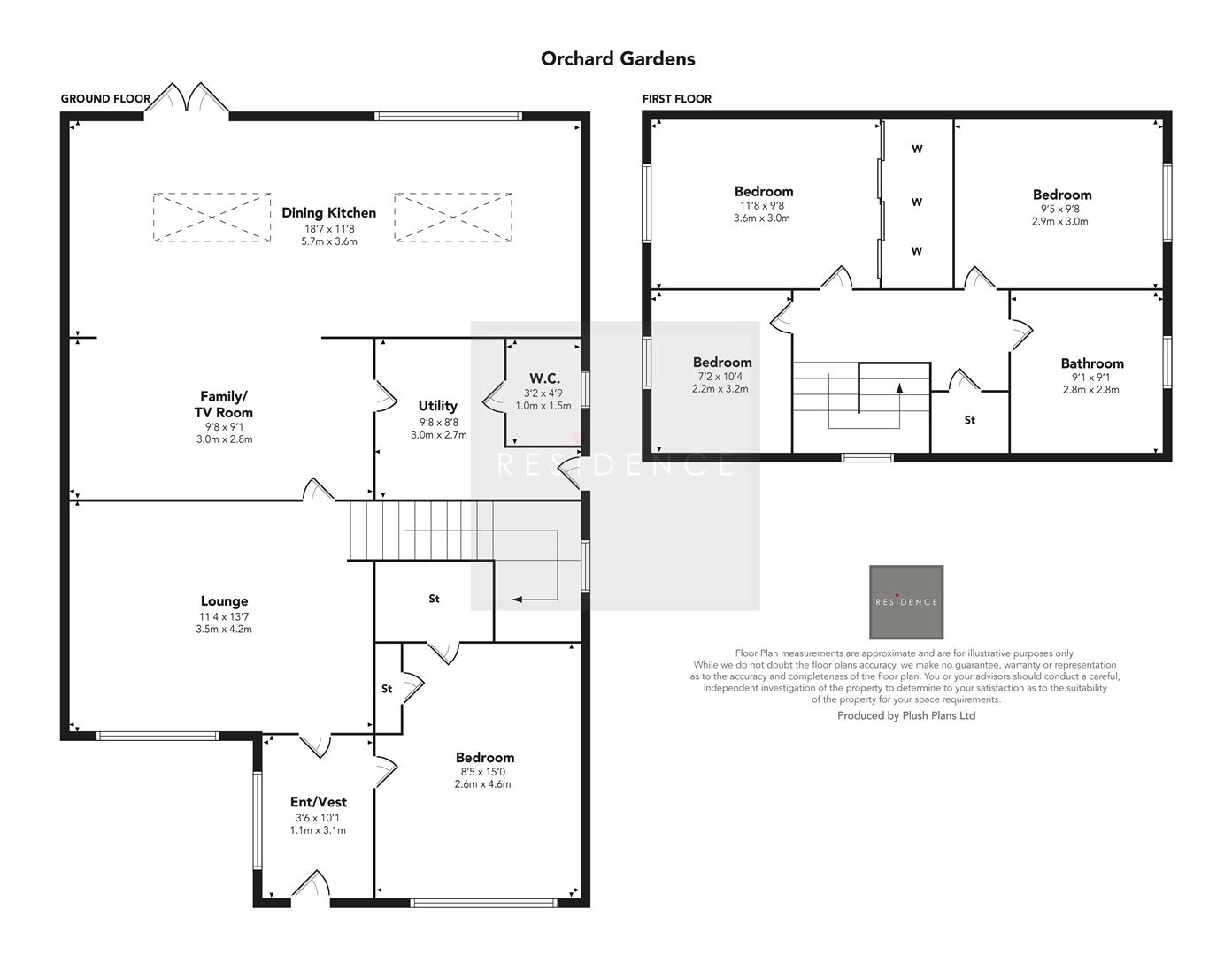 25, Orchard Gardens, Strathaven floorplan