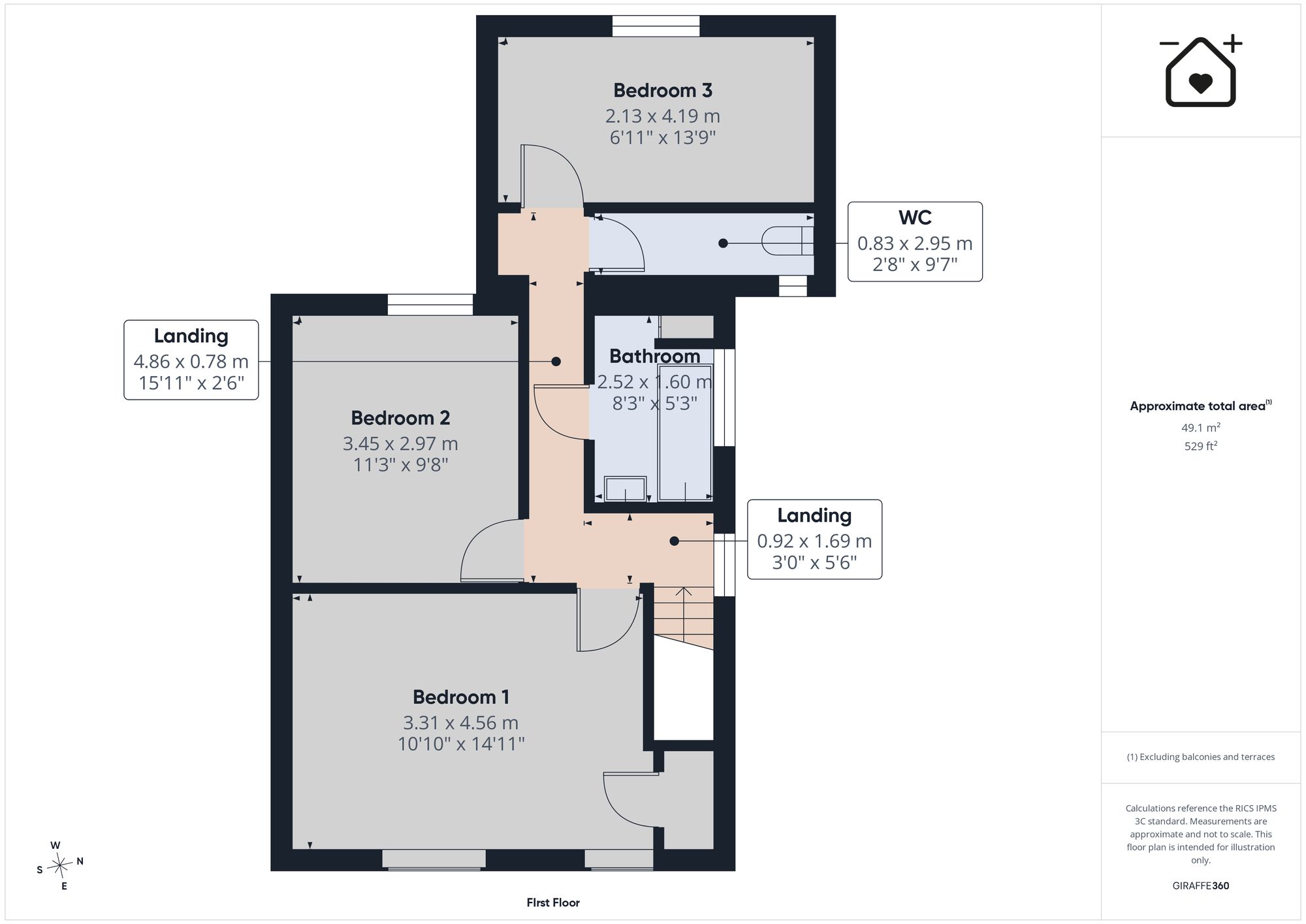 8 Heol Y Graig, Swansea floorplan