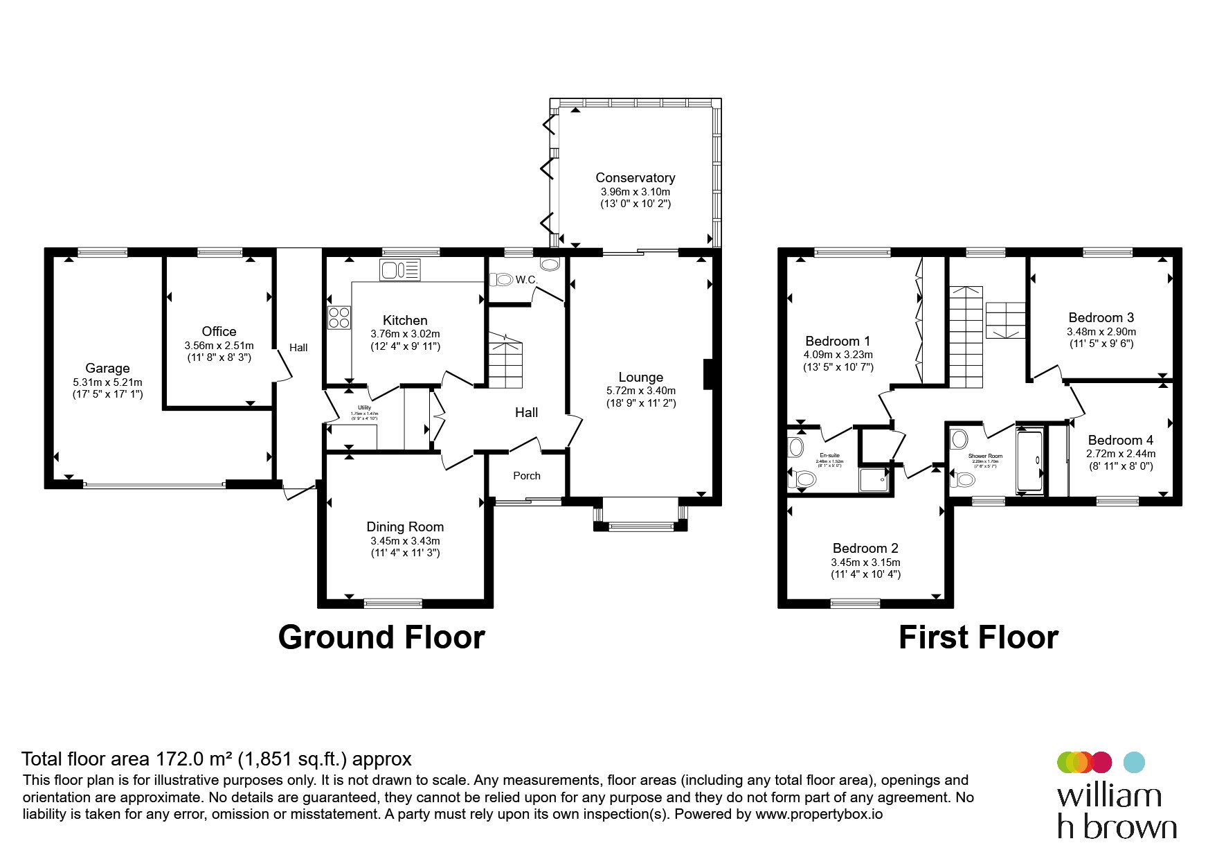 50, All Saints Drive, King's Lynn floorplan