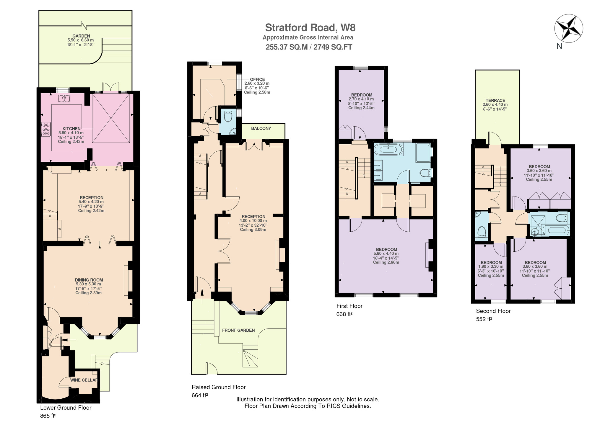 Stratford Road, London floorplan