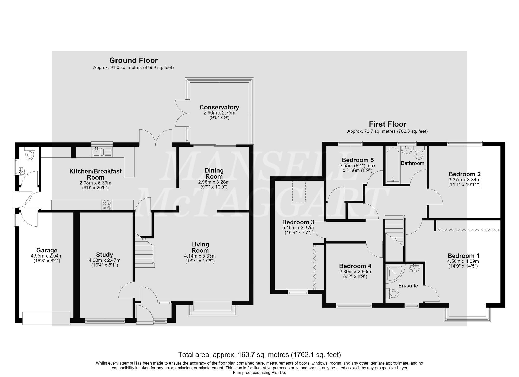 2 The Oaks, East Grinstead floorplan