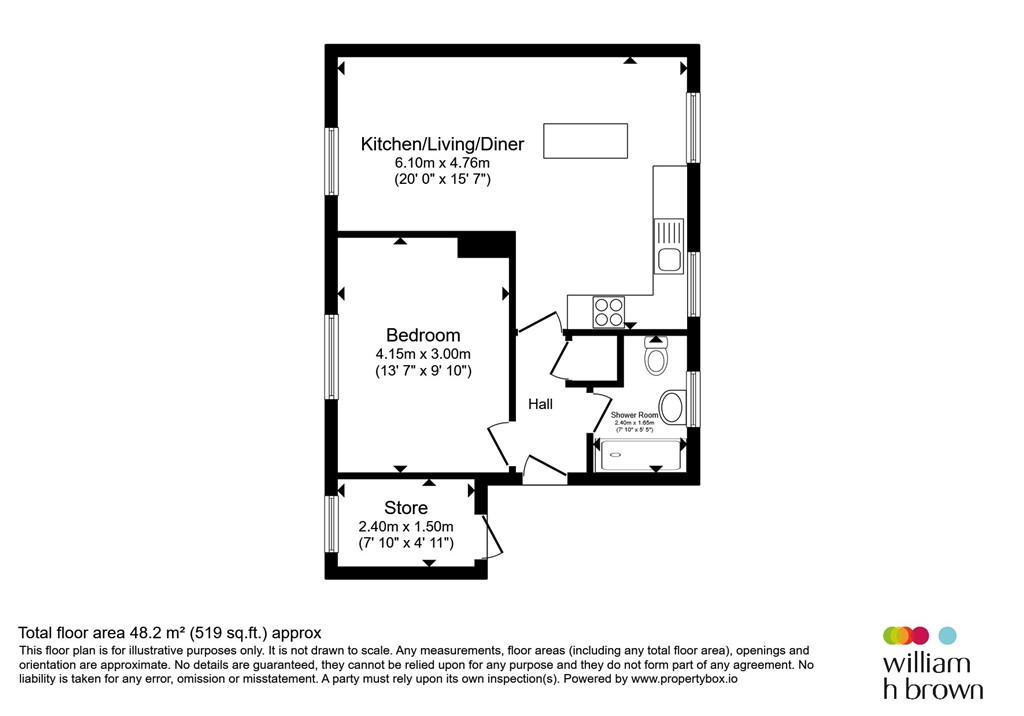Cairns Close, NOTTINGHAM floorplan