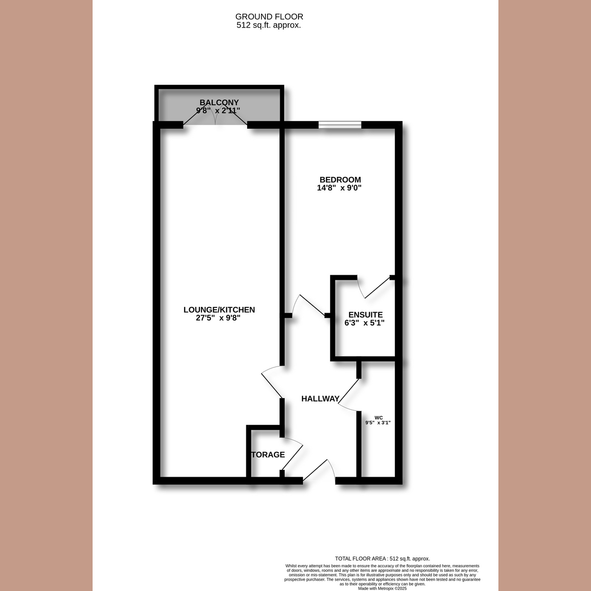 9, Halle Mews, Benfleet floorplan