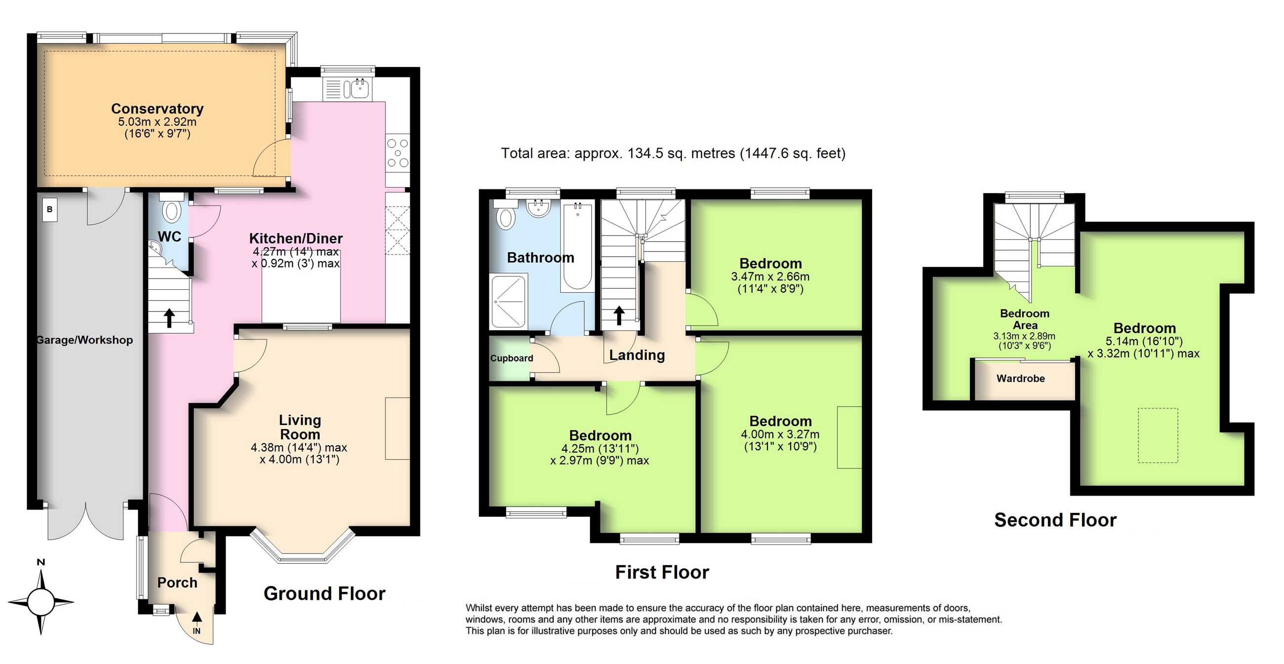 9, King George Road, West Sussex floorplan