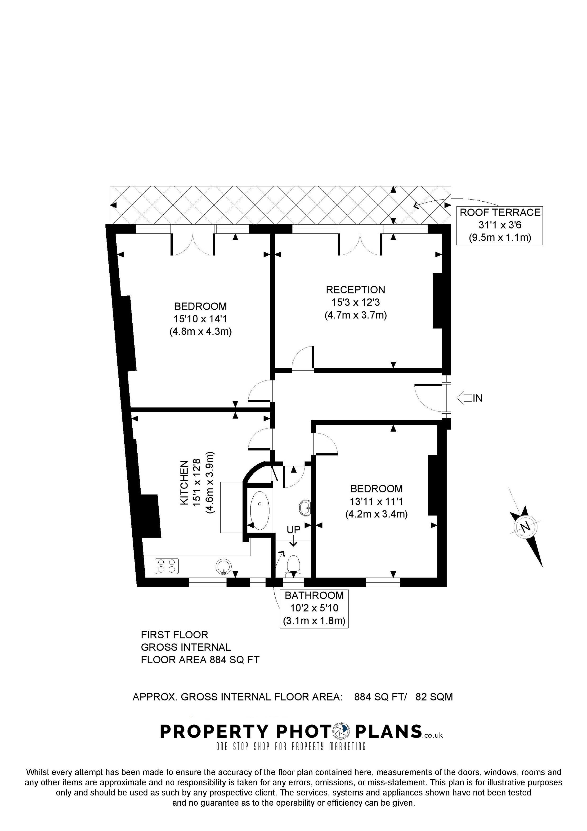 Electric Mansions, Electric Avenue, London floorplan