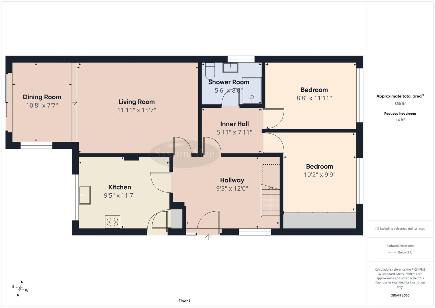 30, Ferndale Road, Dronfield floorplan