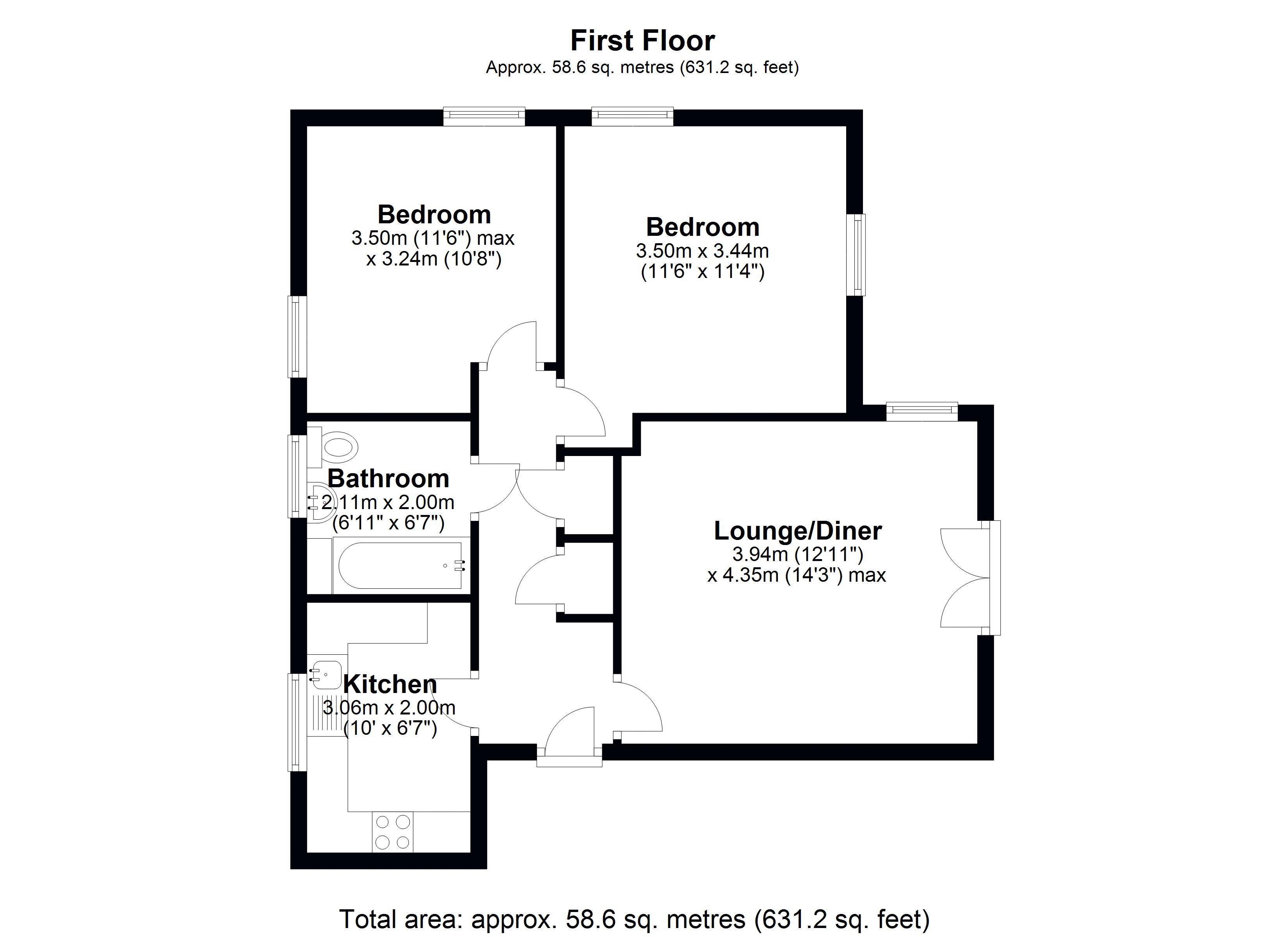 Bryce Way, Lawley Bank, Telford TF4, 2 bedroom flat for sale 58314318