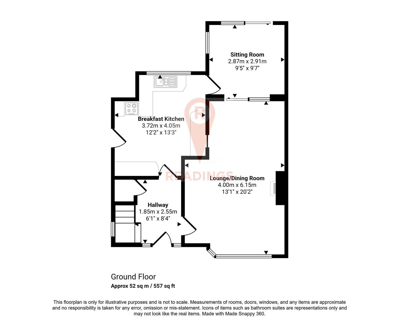 16, Primrose Hill, Leicester floorplan