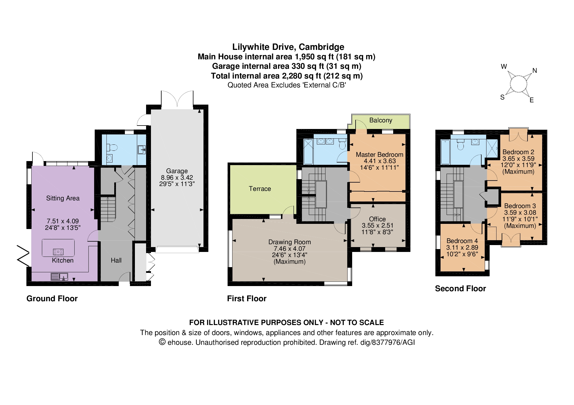 4 Bedrooms Detached house for sale in Lilywhite Drive, Cambridge CB4