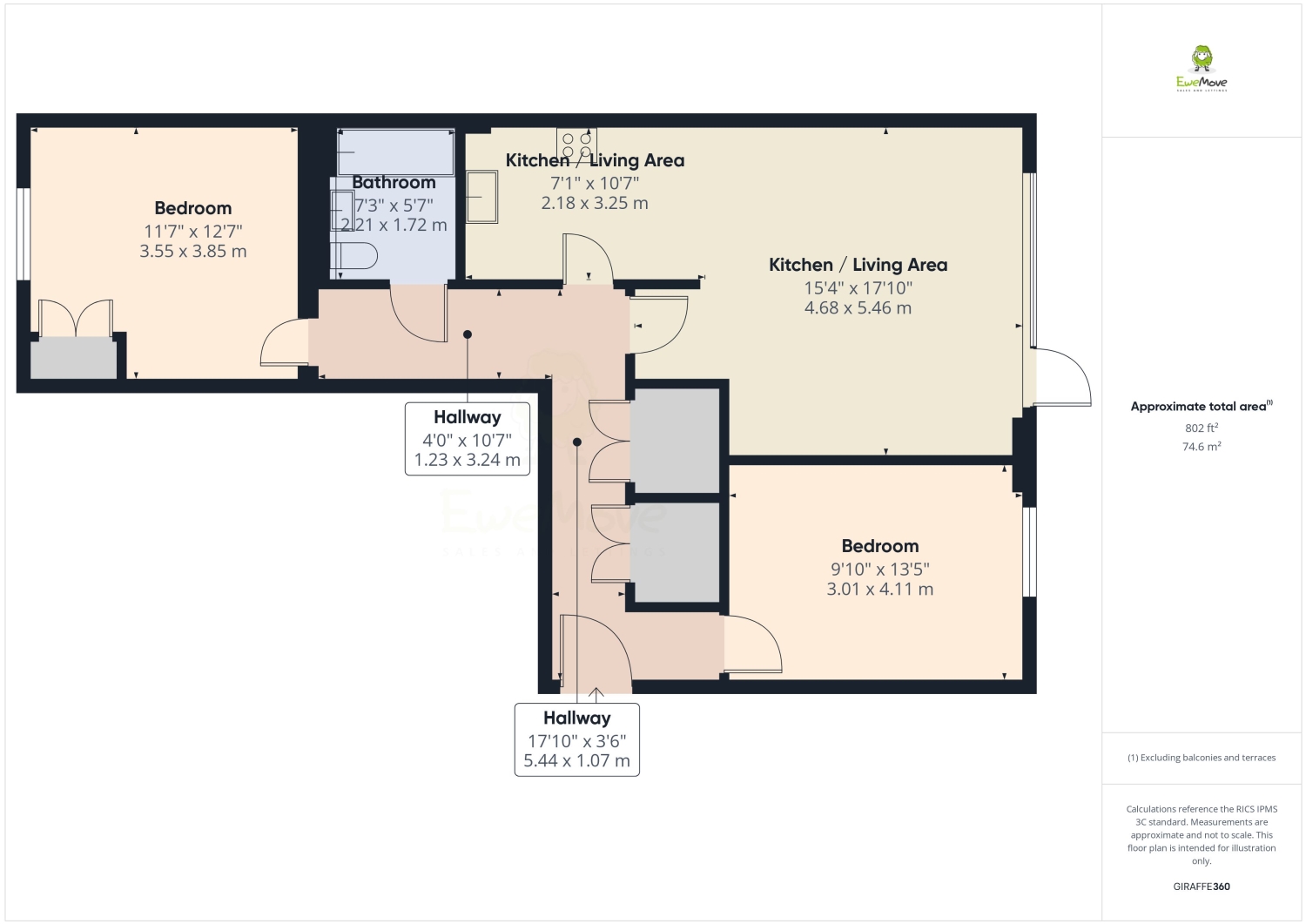 32, Gala Court, 83 Erith High Street, Erith floorplan