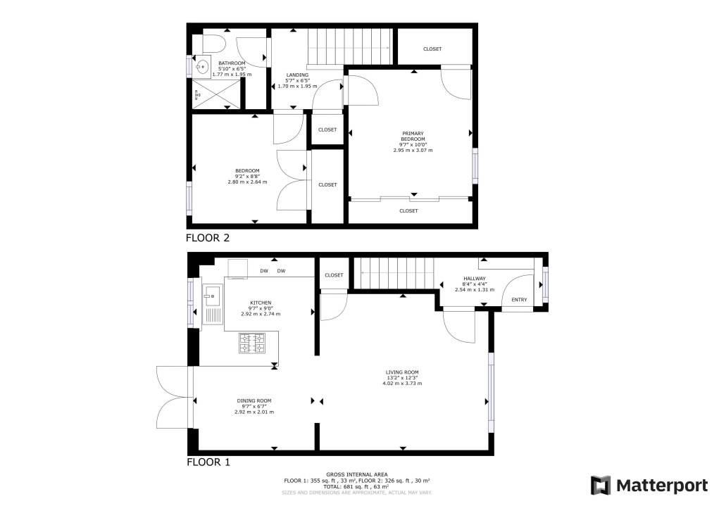 Blackburn Street, Kinning Park, Glasgow G51, 2 bedroom terraced house
