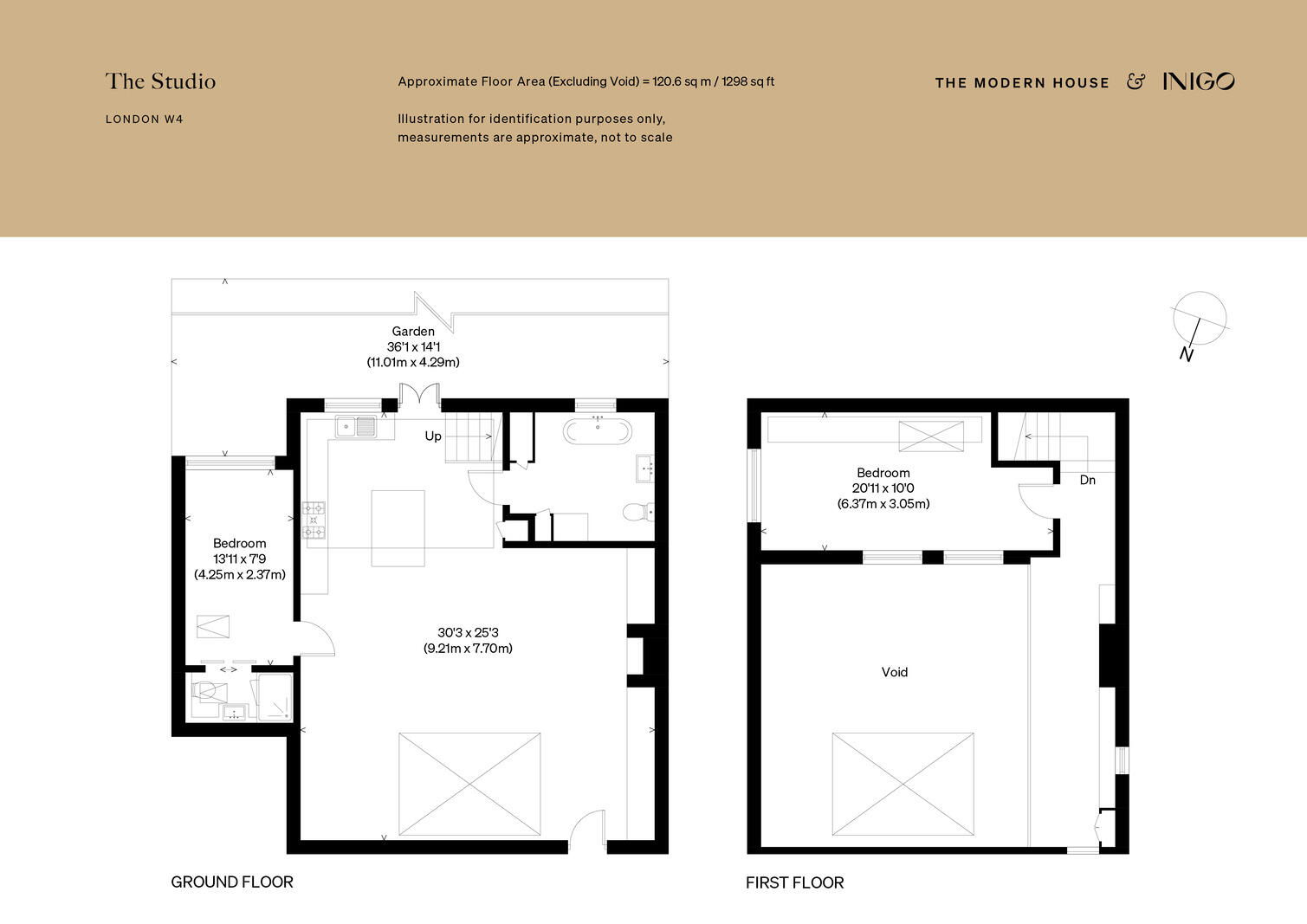 The Studio, 18, Addison Grove, London floorplan