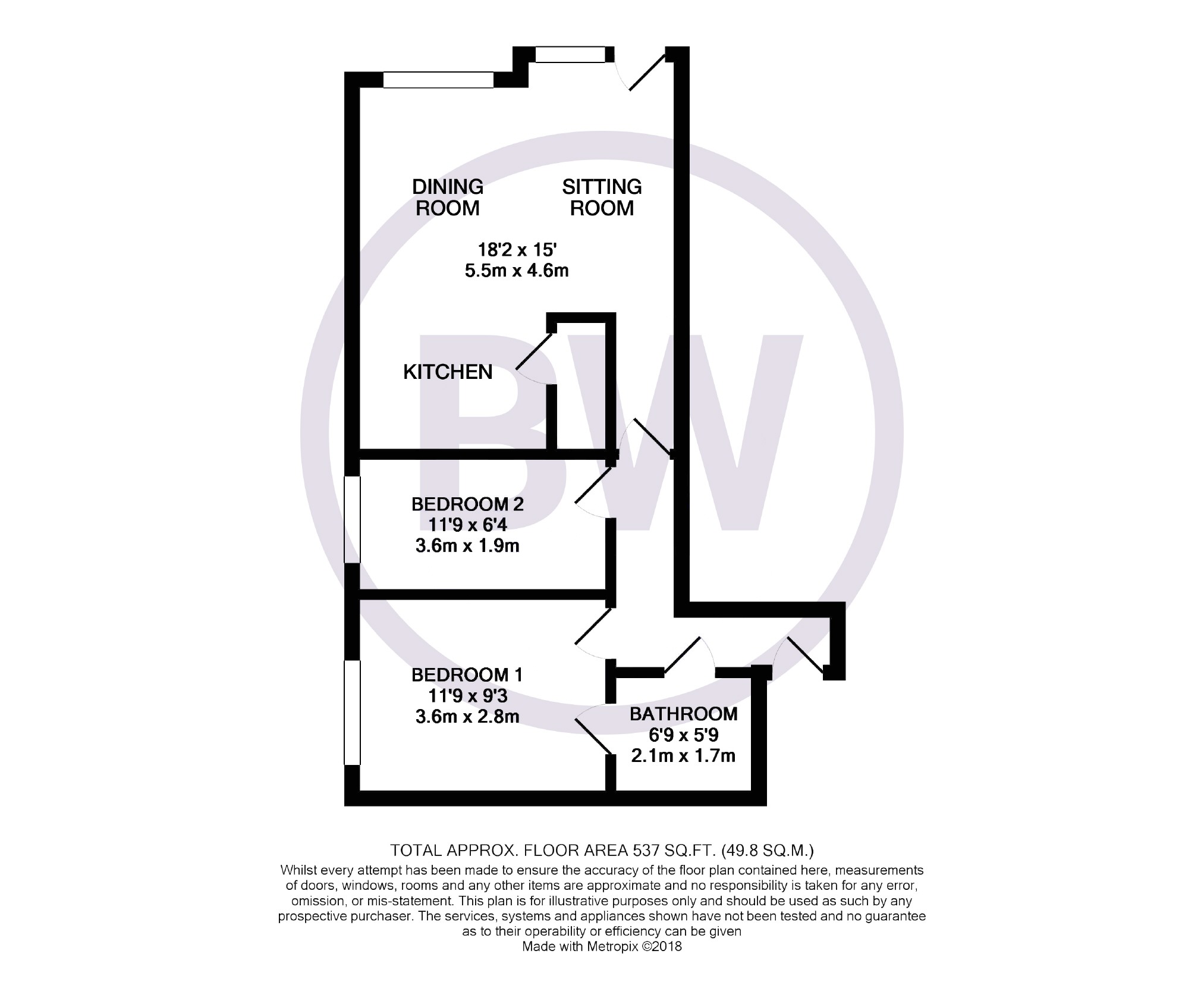 2 Bedrooms Flat to rent in Liverpool Road, Eccles, Manchester M30