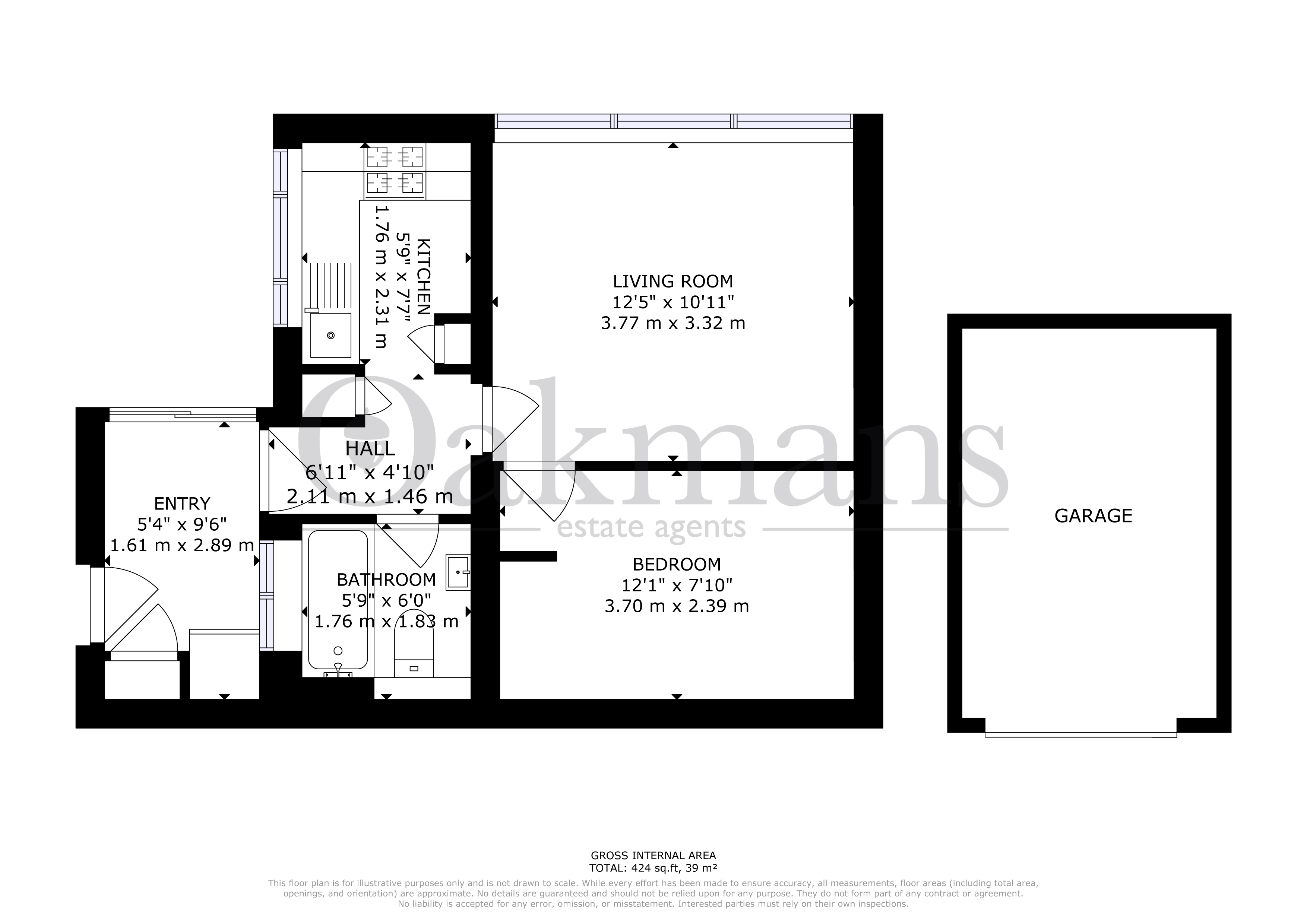 Flat 3, Blossomfield Court, Birmingham, B38 floorplan