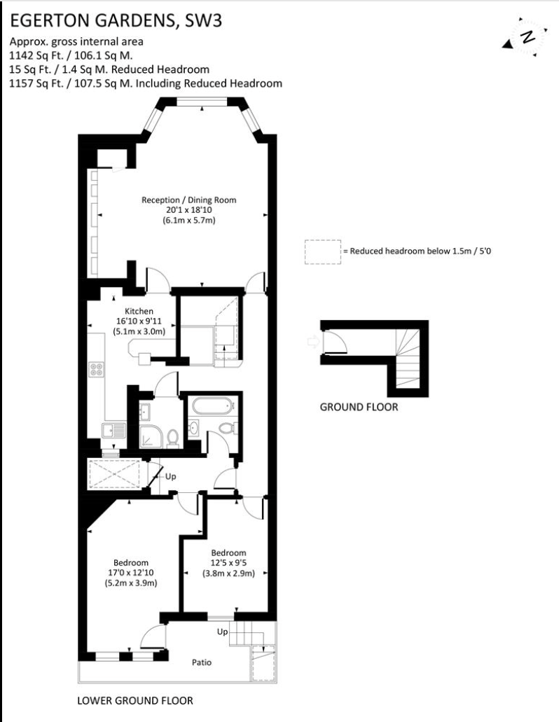 Egerton Gardens, Egerton Gardens, London floorplan
