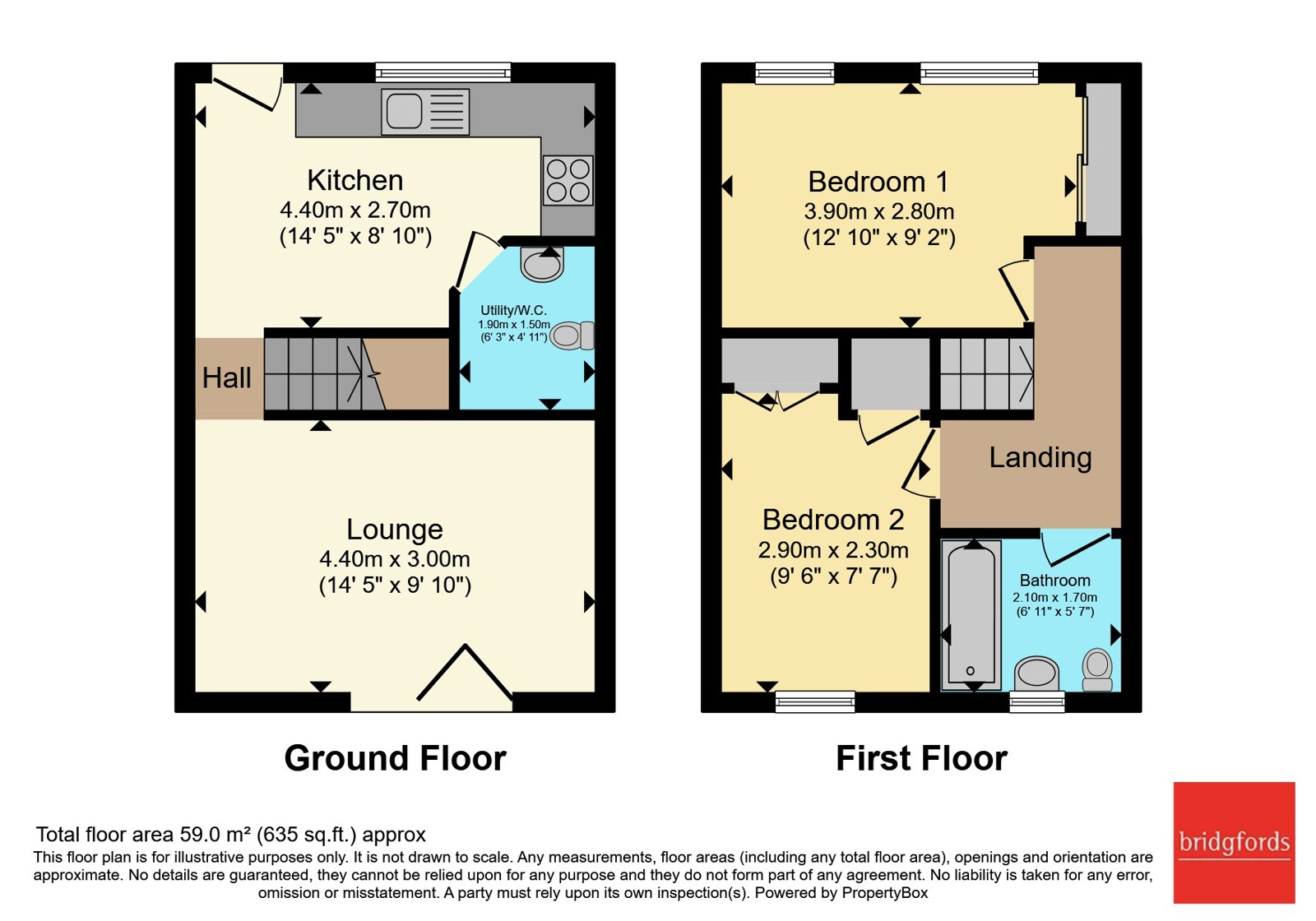 73, Littlewood Close, Durham floorplan