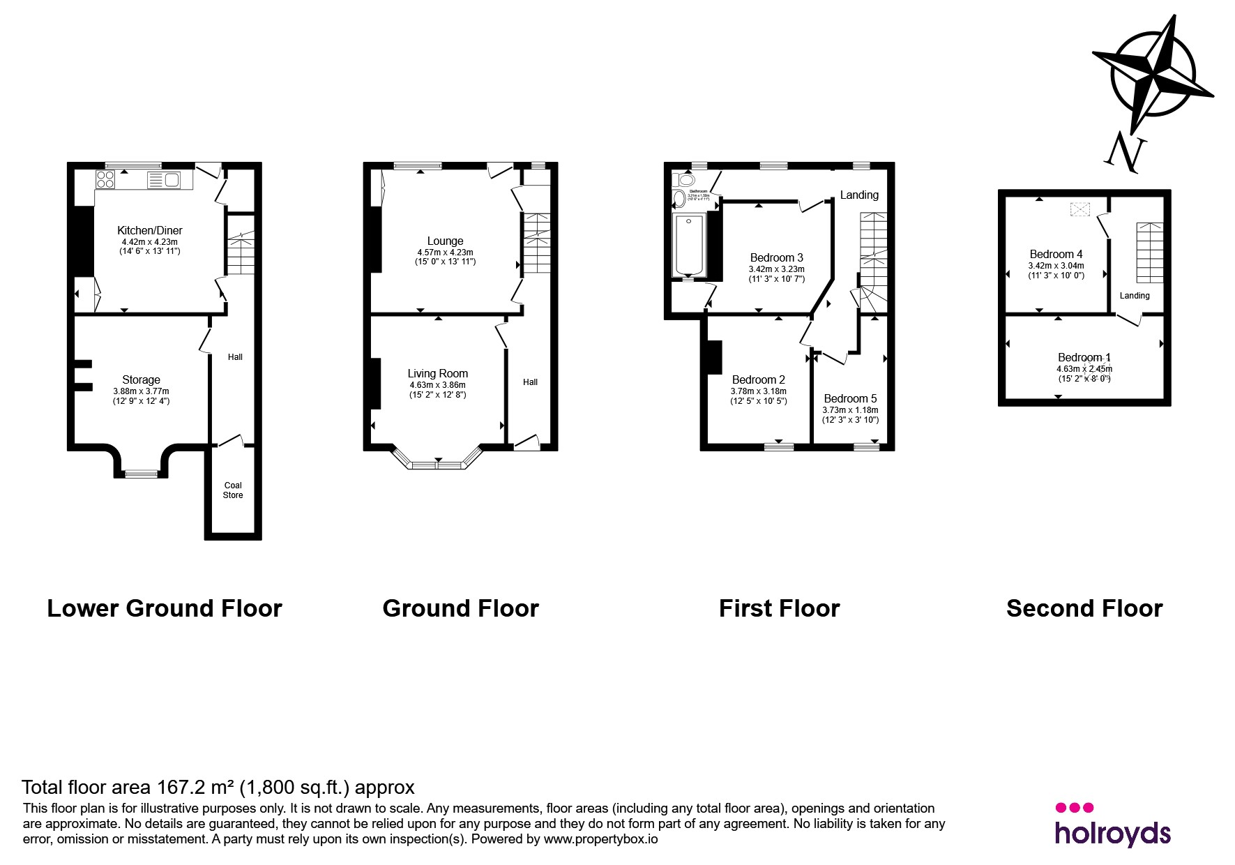 29, Devonshire Street West, Keighley floorplan