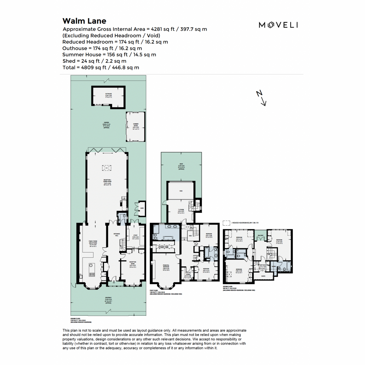 178, Walm Lane, London floorplan