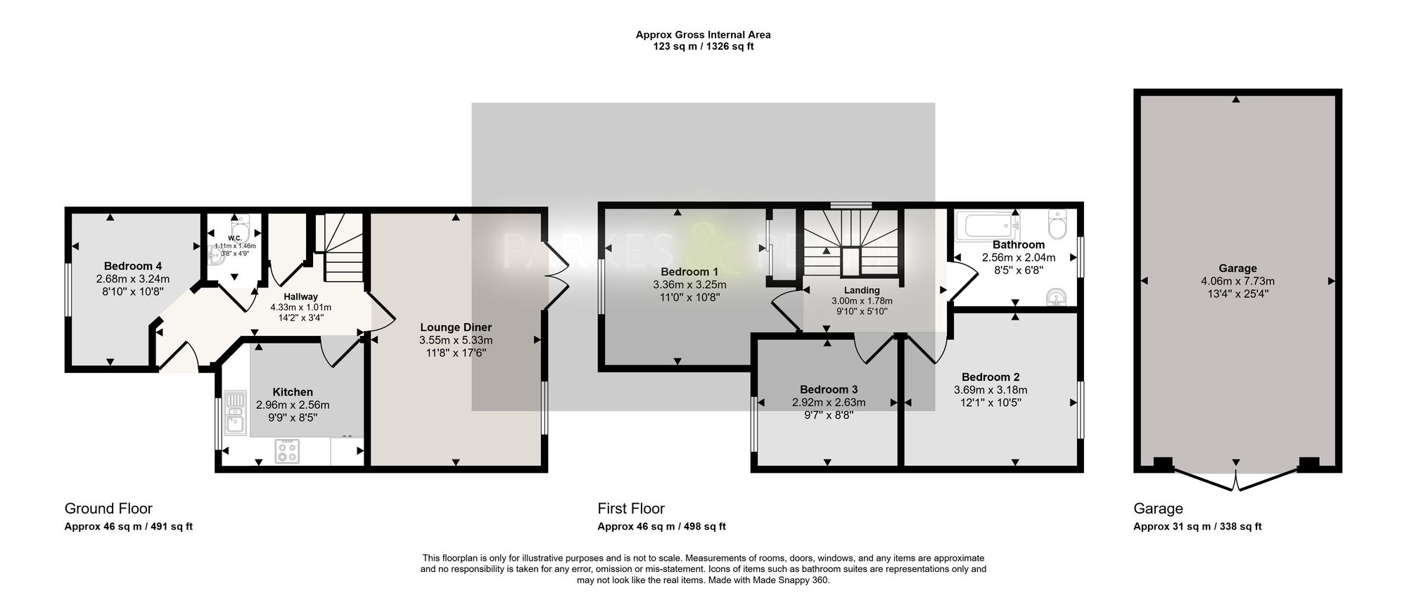 Kesoberis Fore Street, Liskeard floorplan