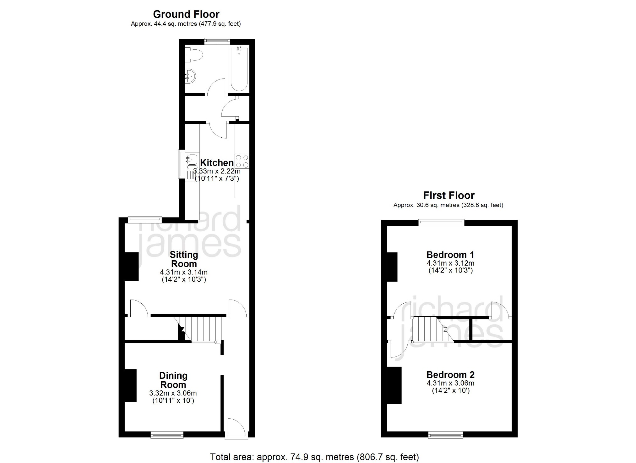 2 Bedrooms Terraced house to rent in Stafford Street, Old Town, Swindon SN1