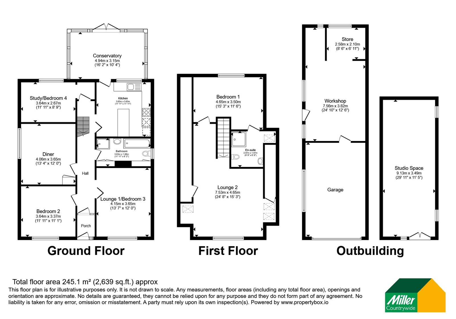 44, Condurrow Road, Camborne floorplan