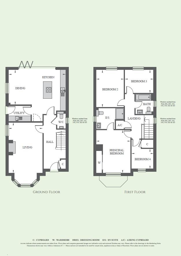 Plot 310, The Victoria, The Avenue, Manningtree floorplan