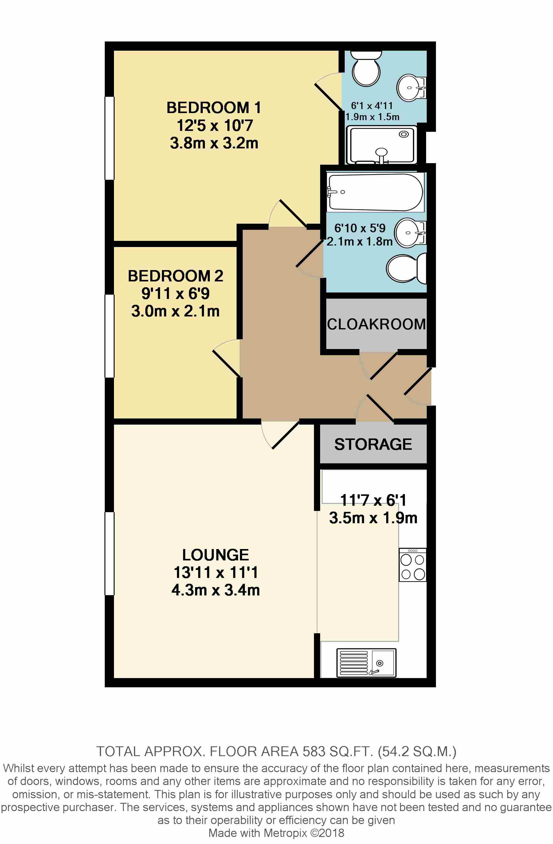 2 Bedrooms Flat for sale in Silas Court, Nascot Wood, Watford WD17