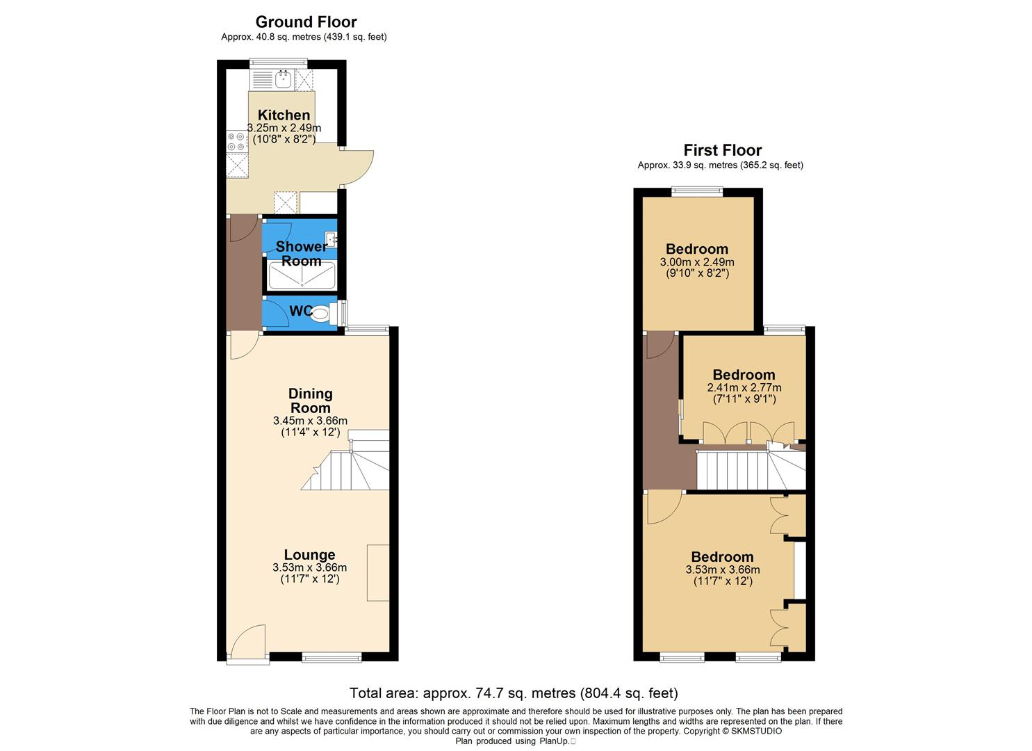 54, Heath Road, St. Albans floorplan